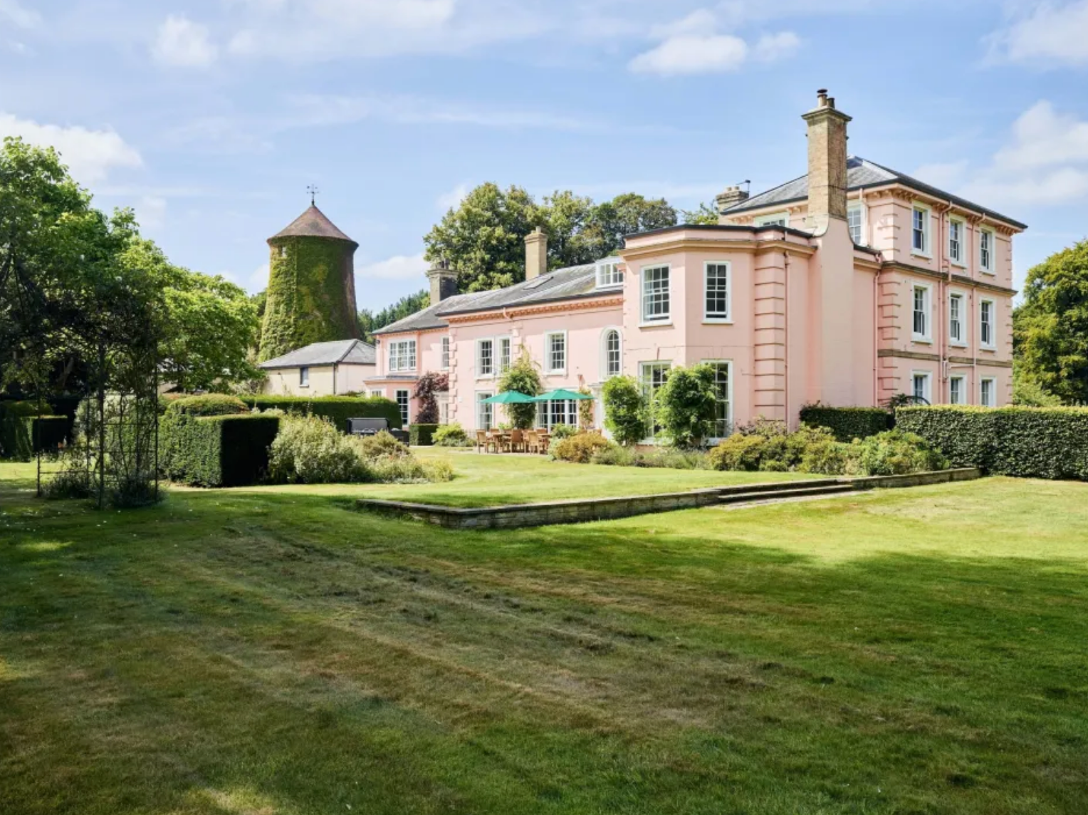 Queen’s Cousin Turns Lavish ‘Pink Mansion’ Into Exclusive Holiday Retreat