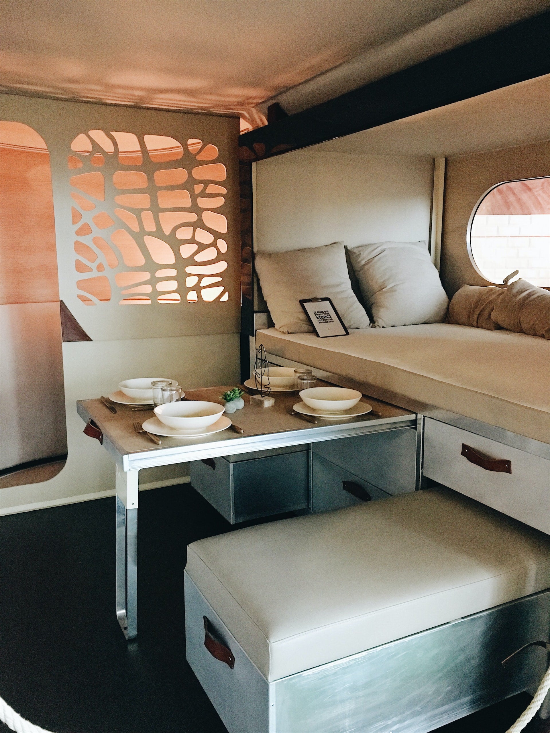 Small camper van interior ideas