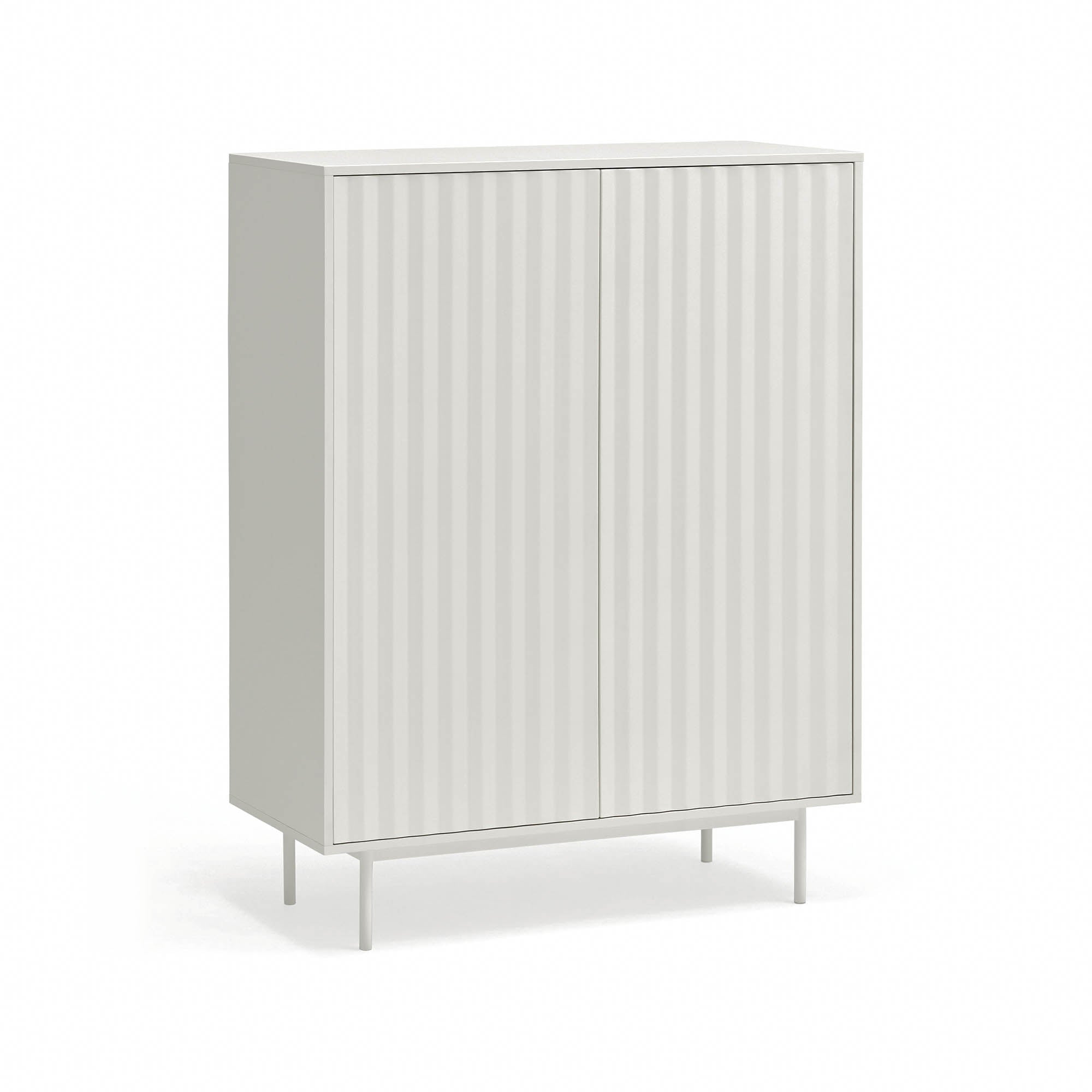 Occasional Cabinet Sierra 2D/2Inner Drawers White