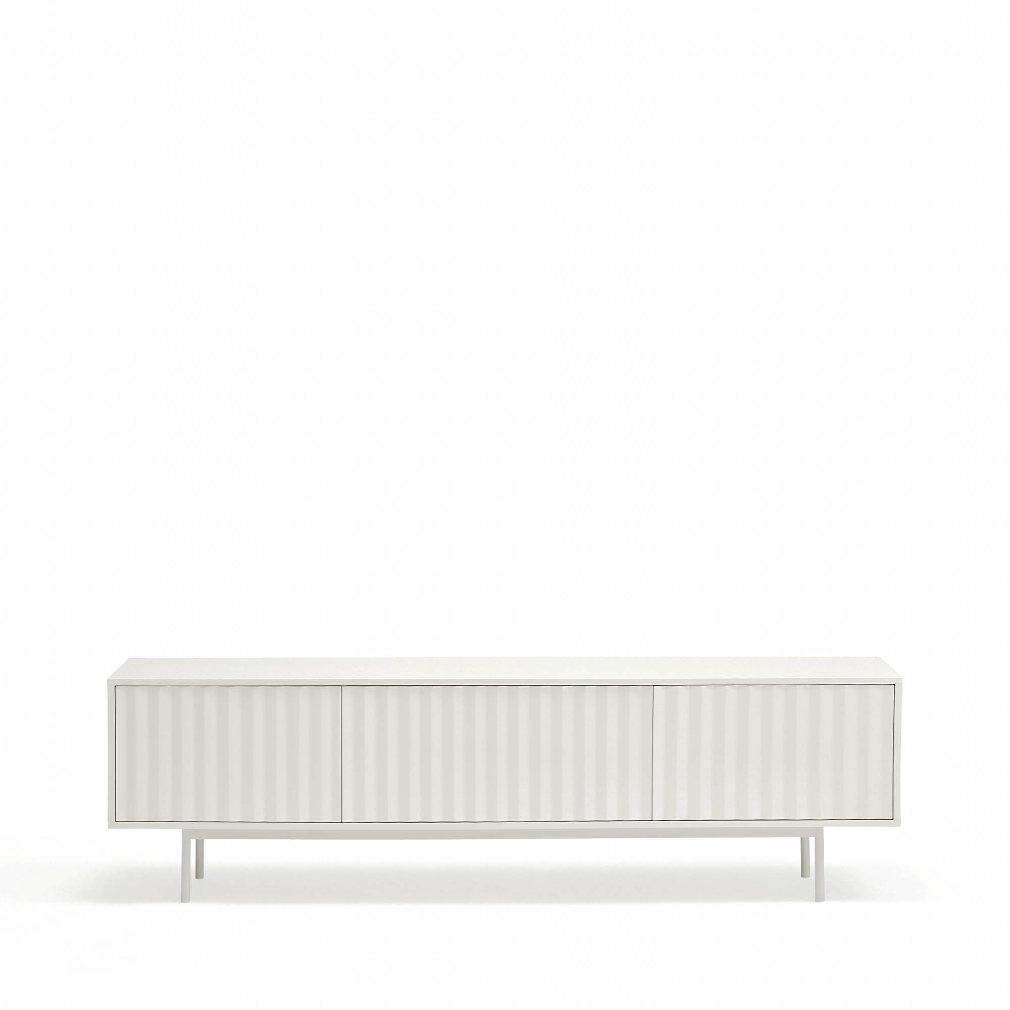 Tv Cabinet Sierra 3D White