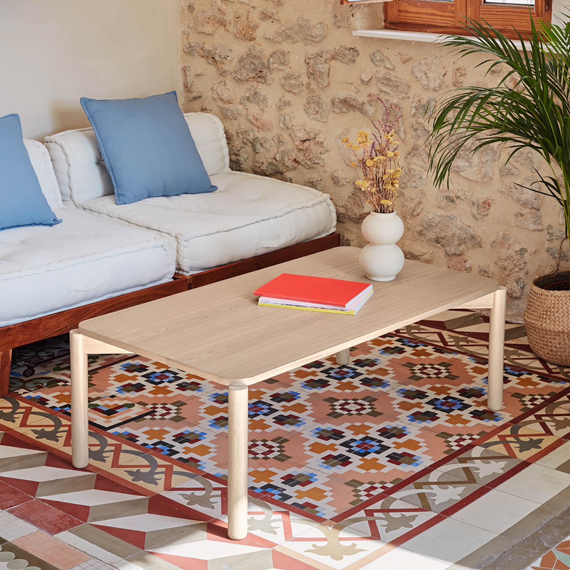 Coffee Table Atlas 110Cm Light Natural