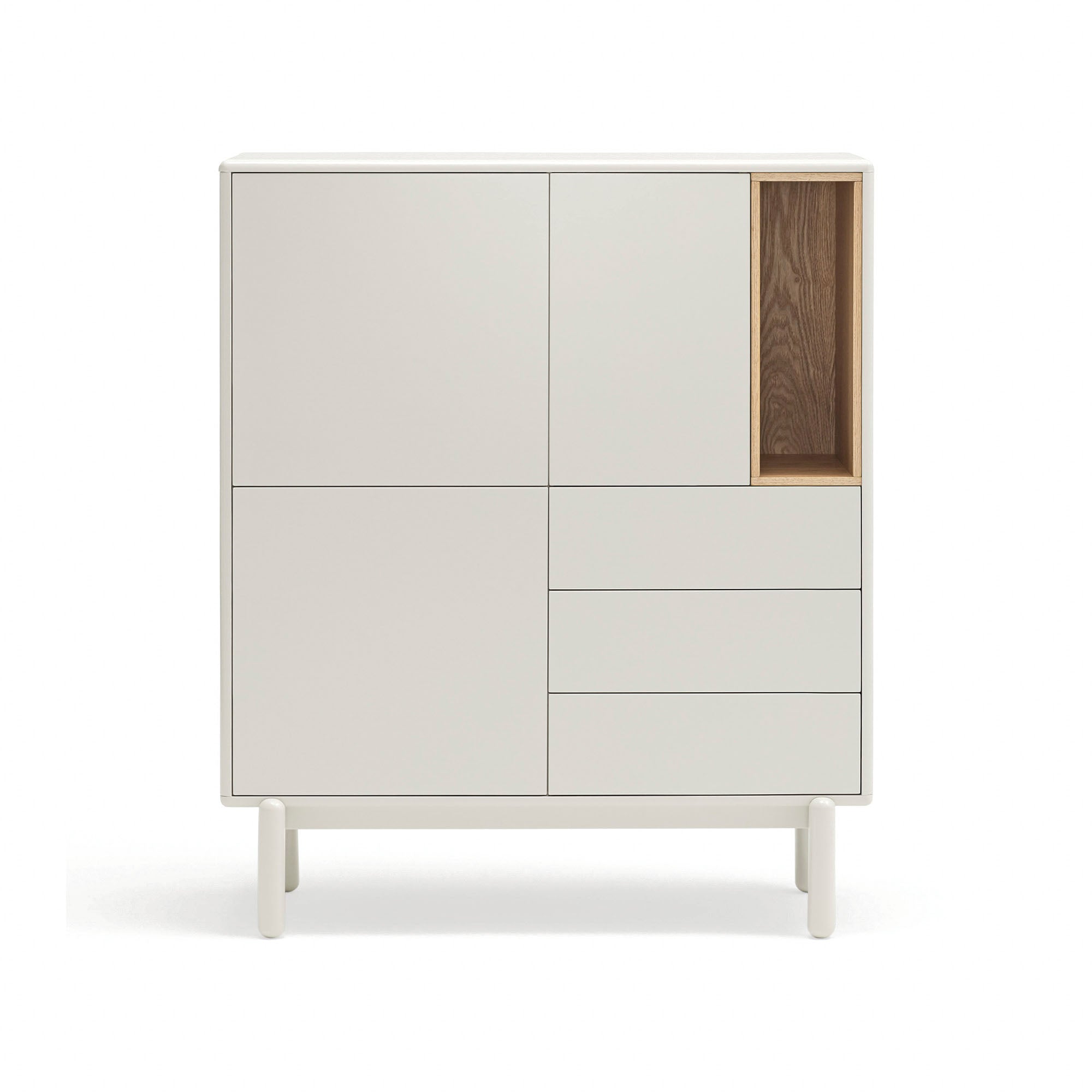 Occasional Cabinet Corvo 3D3Dr1H Cream