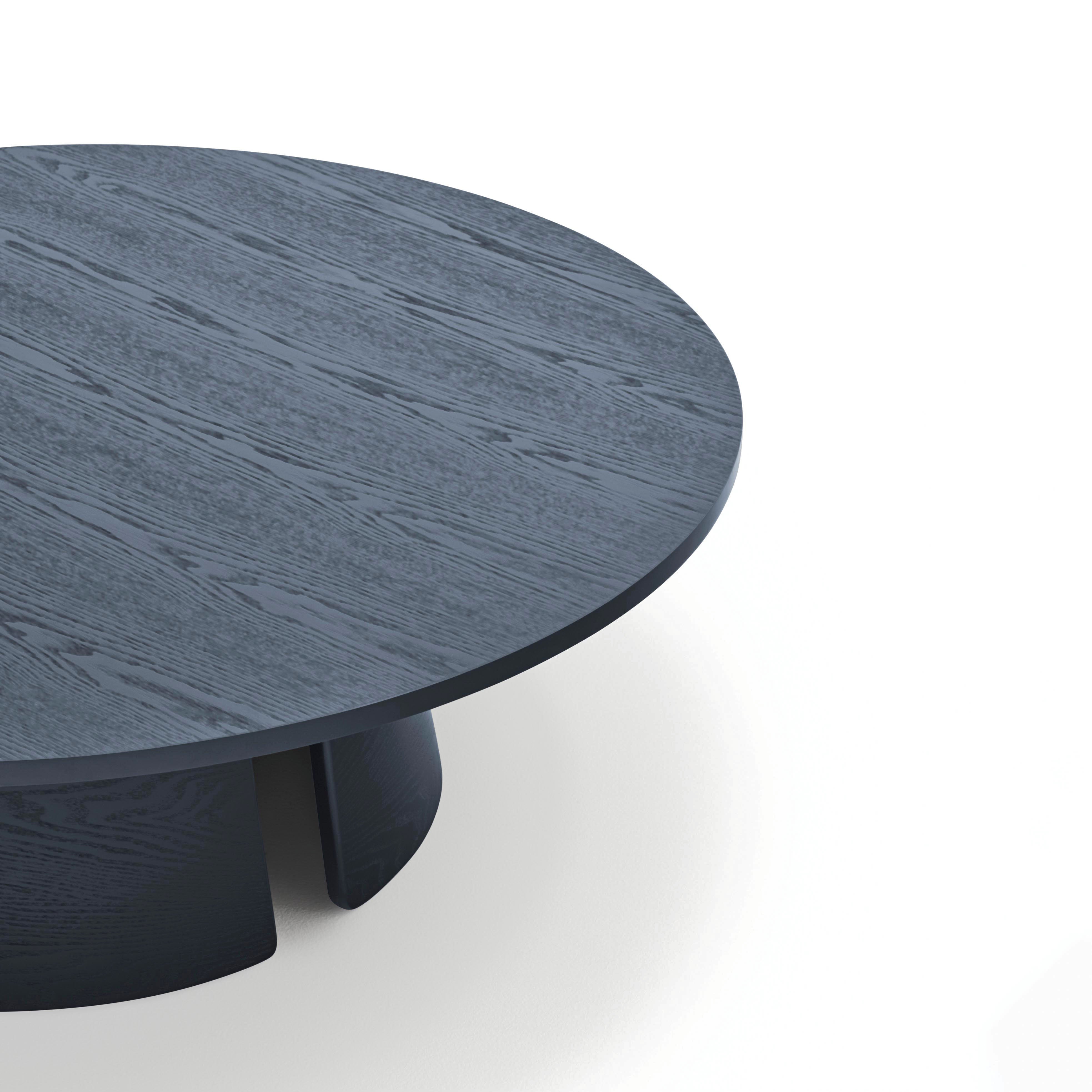 Round Coffee Table Cep 110Cm Blue