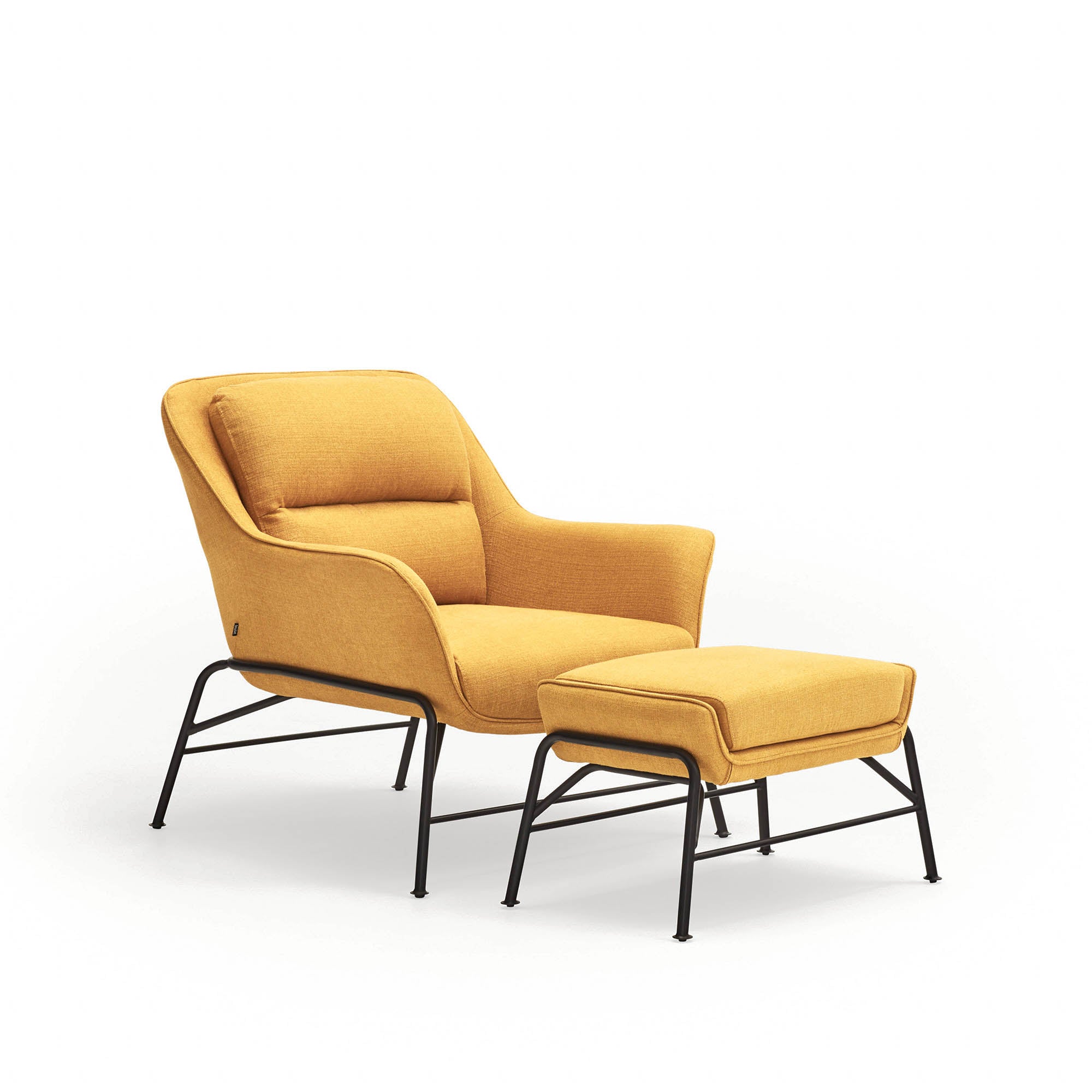 Pouffe Sadira Mustard (1 Piece Per Box)Ox