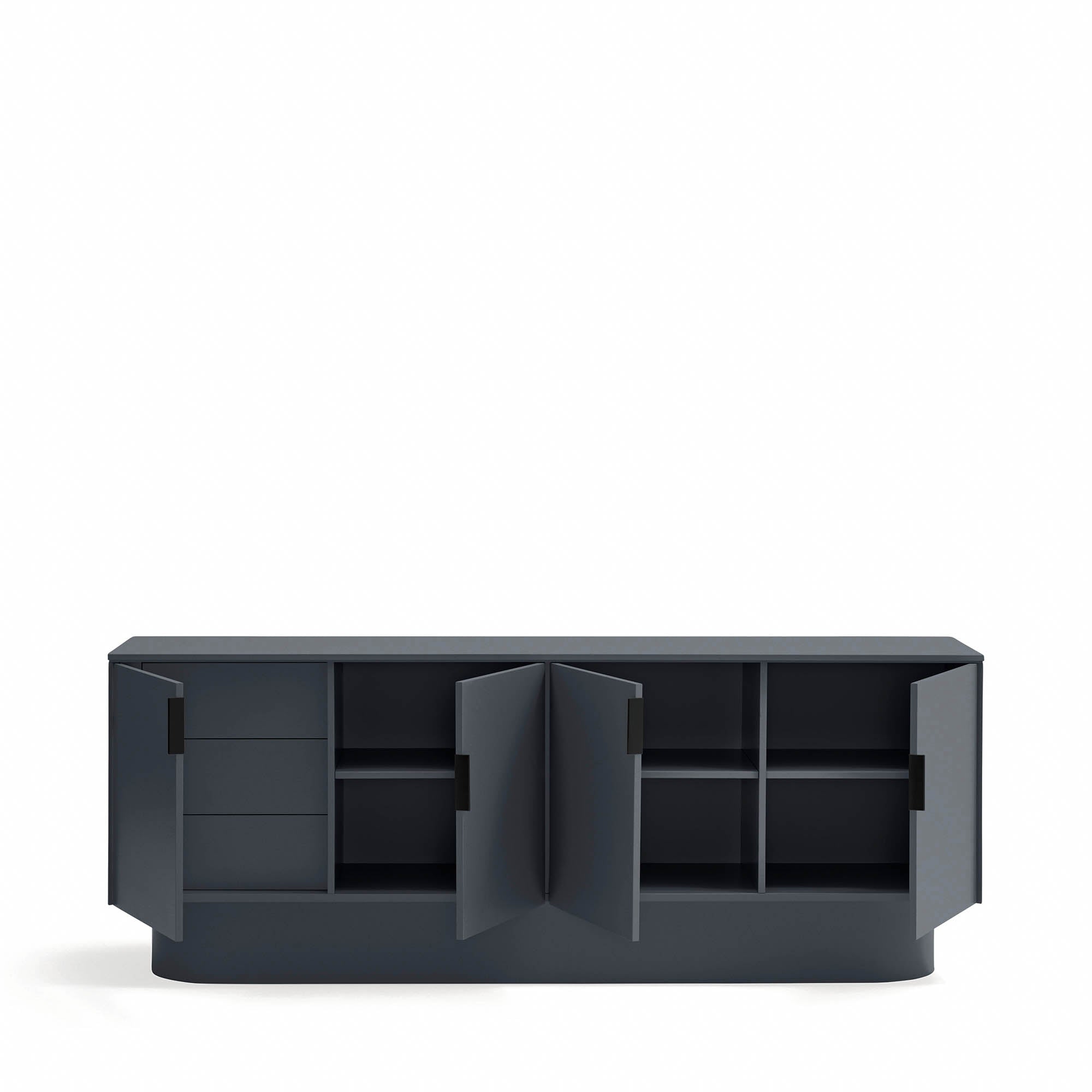 Sideboard Totem 4D3Dr Anthracite Gray