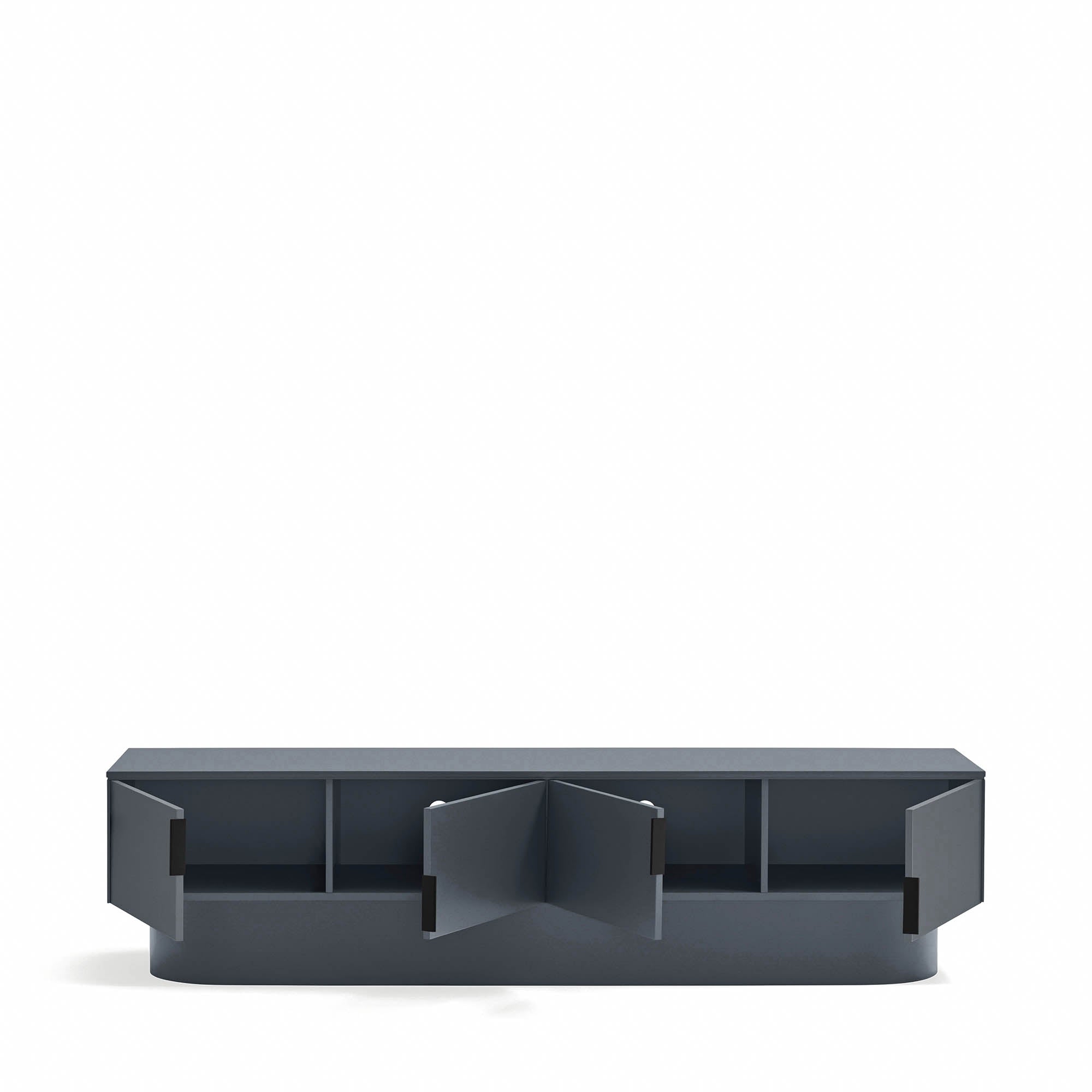Tv Cabinet Totem 4D Anthracite Gray