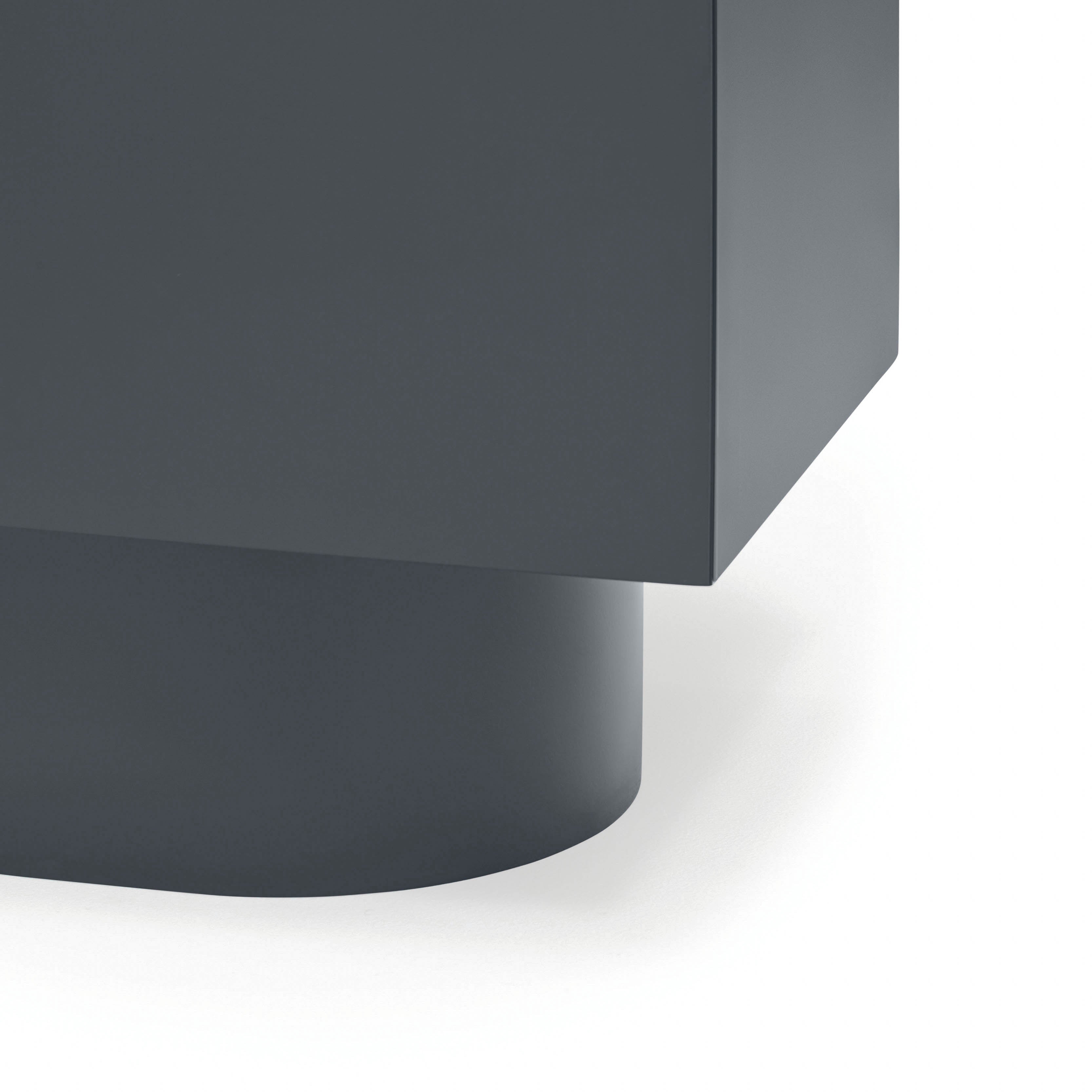 Occasional Cabinet Totem 2D Anthracite Gray