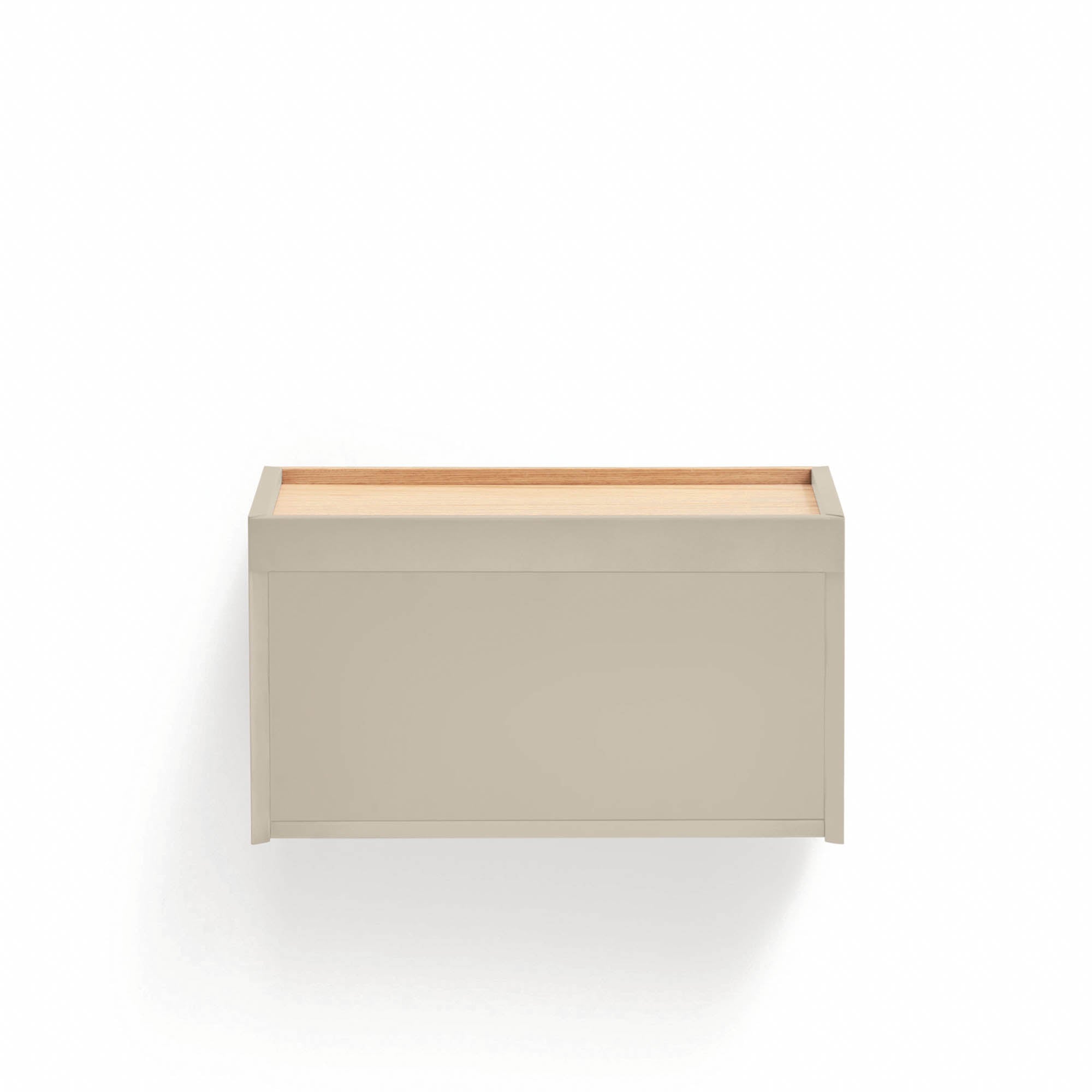 Bedside Table Otto 2Dr Sand/Oak