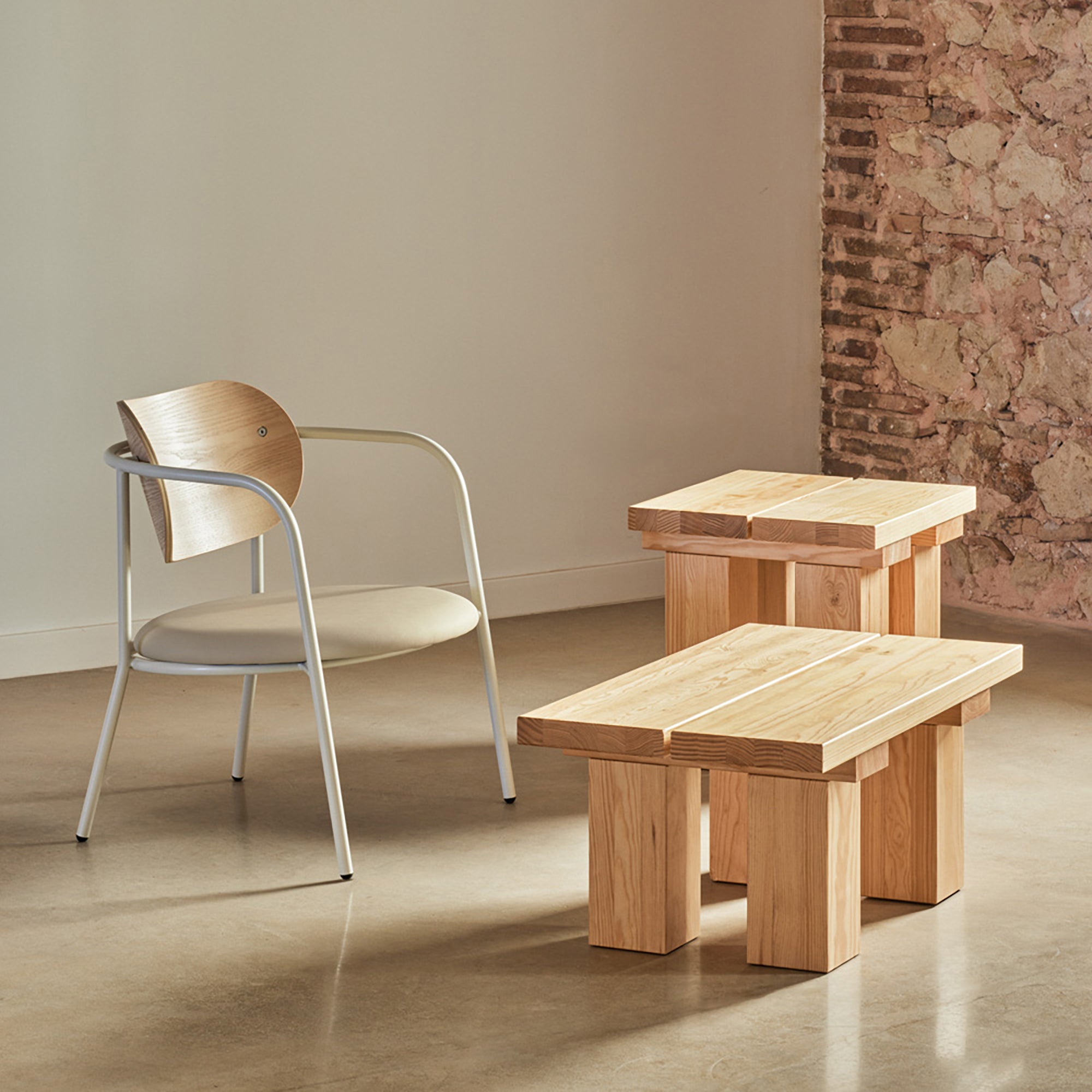 Side Table Banda Natural