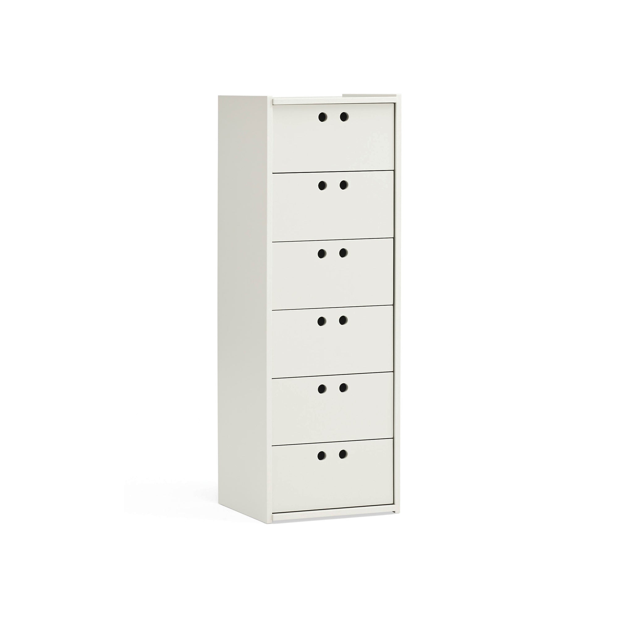 Tall Chest Wally – Cream | 40×40×118 cm