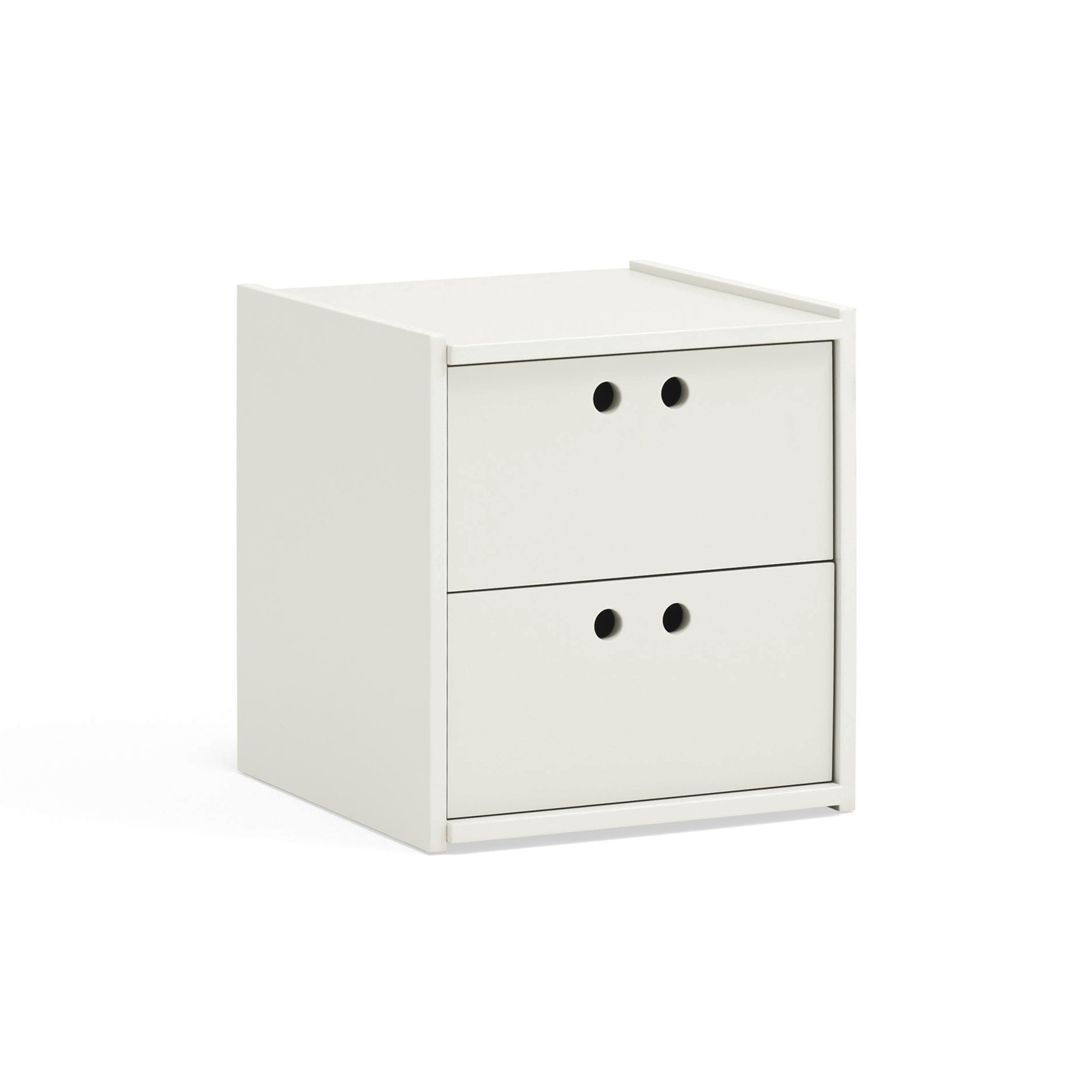 Bedside Table Wally – Cream | 40×40×42 cm