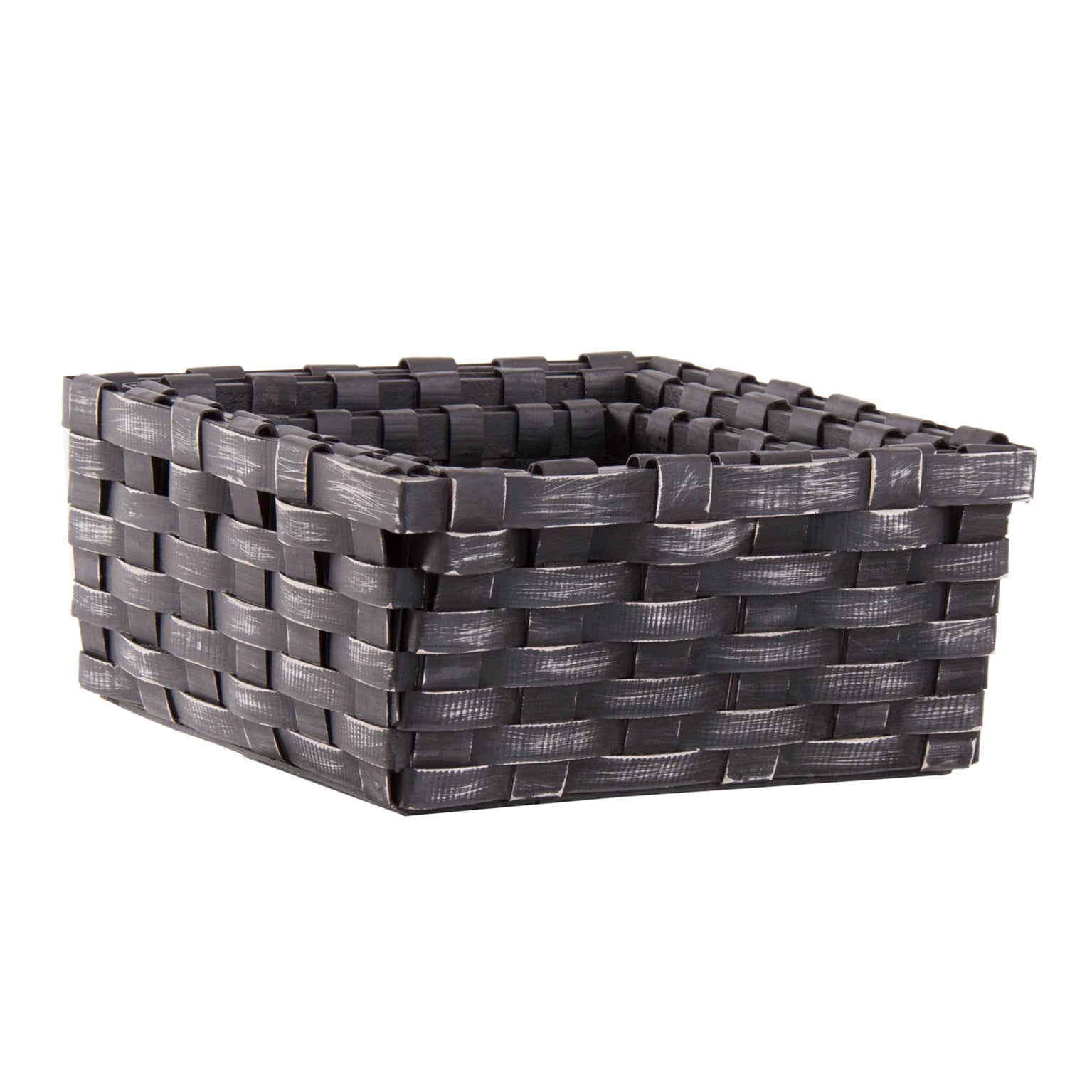 Provençal Black Wicker Basket Set - 3 Piece Storage Collection