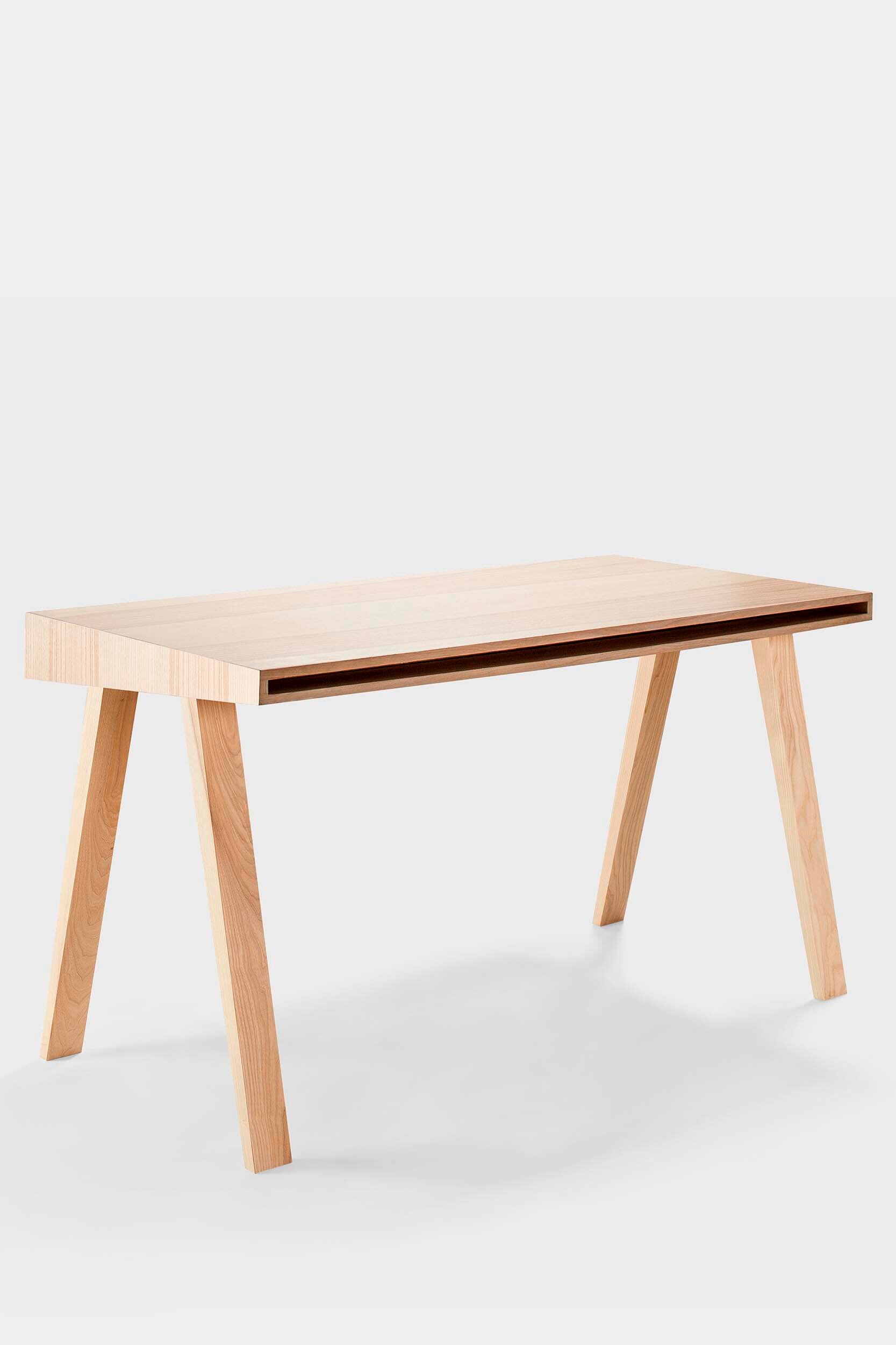 4.9 Desk in Natural Ash 2 Drawers