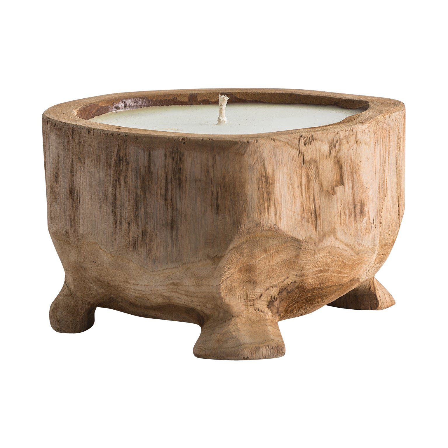 LJUSA Teak Wood Candle Holder