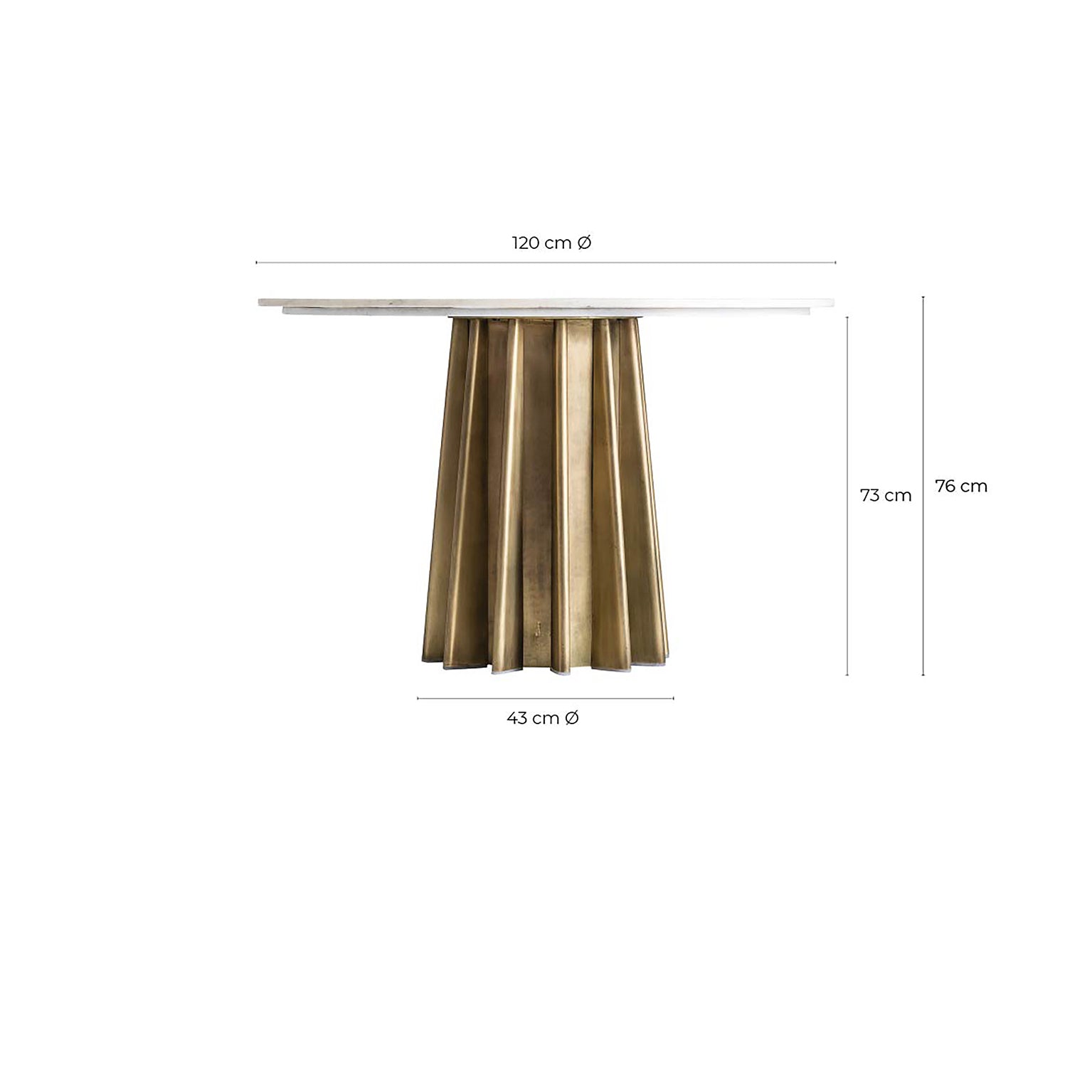 LEZEY DINING TABLE
