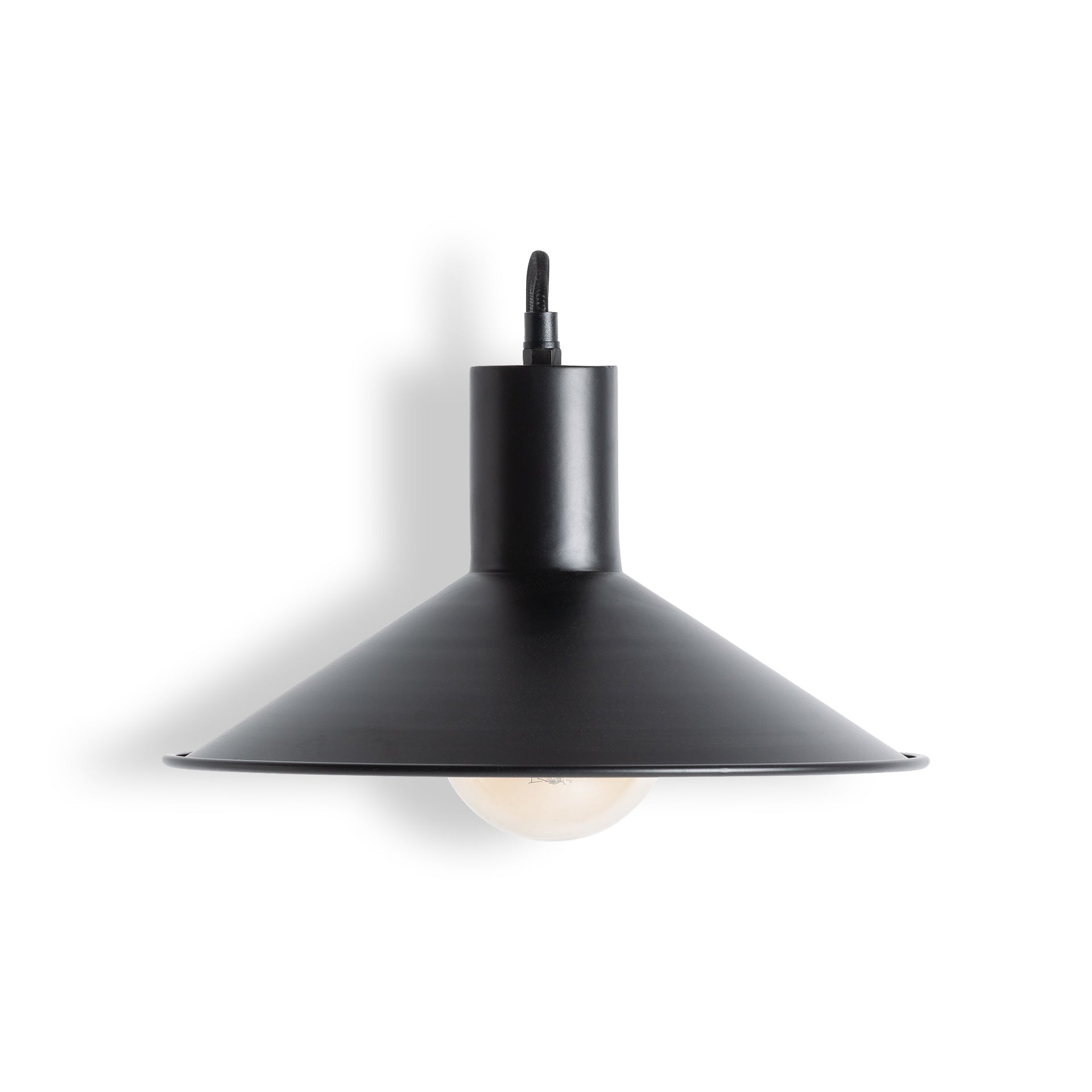 Svartmässing Wall Lamp
