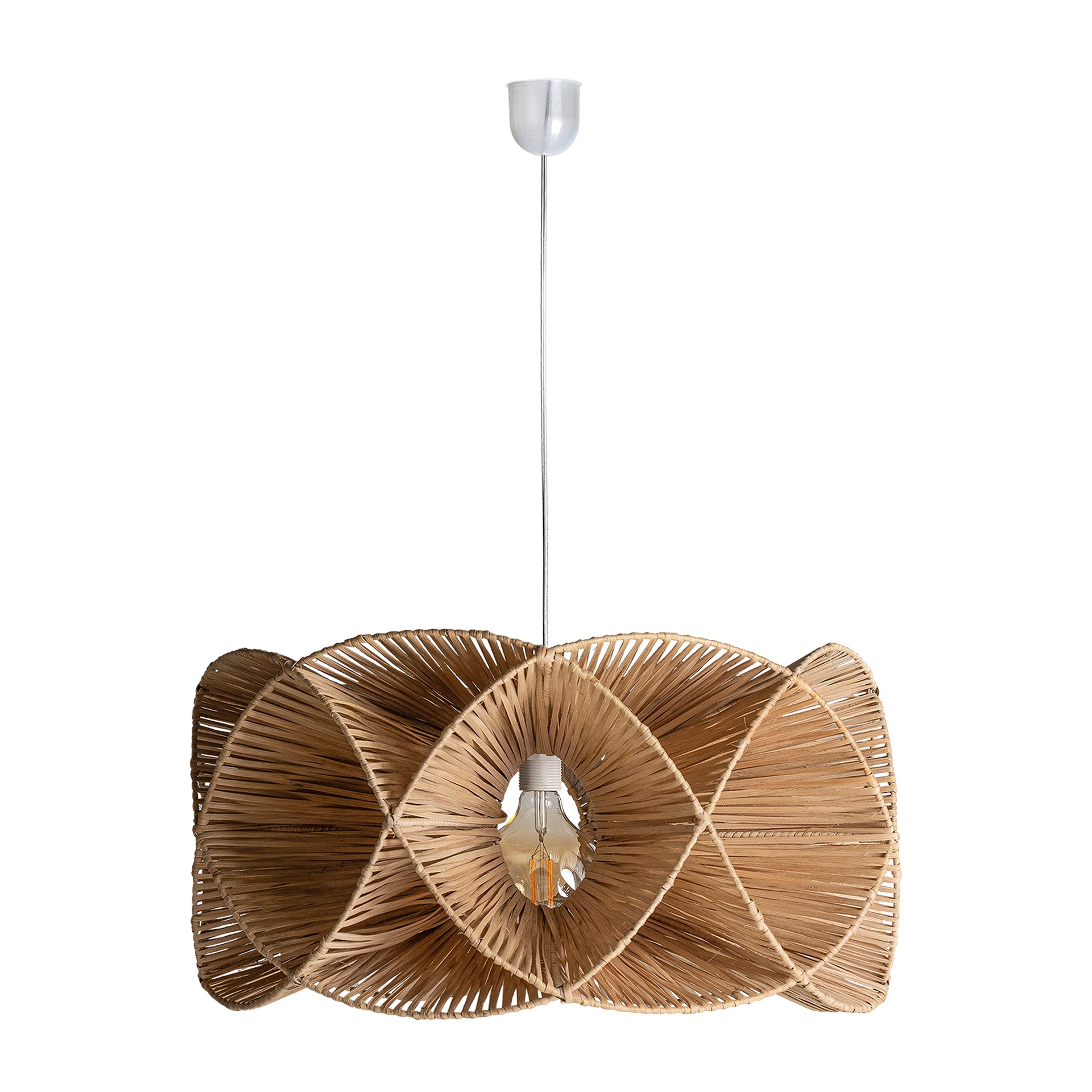 Ljuskrona Rattan Ceiling Lamp