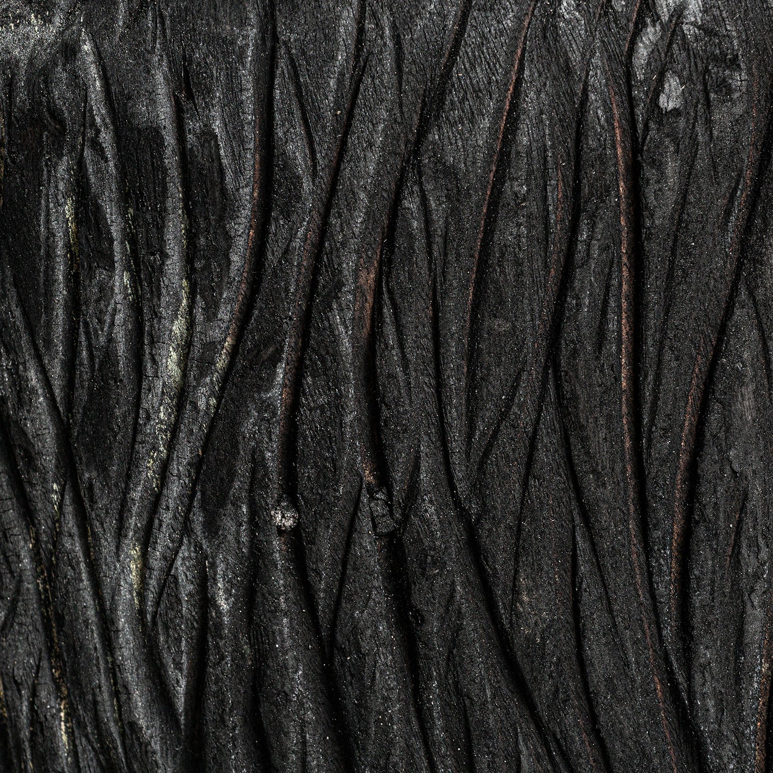 Kepoi Ethnic Side Table - Charred Suar Wood
