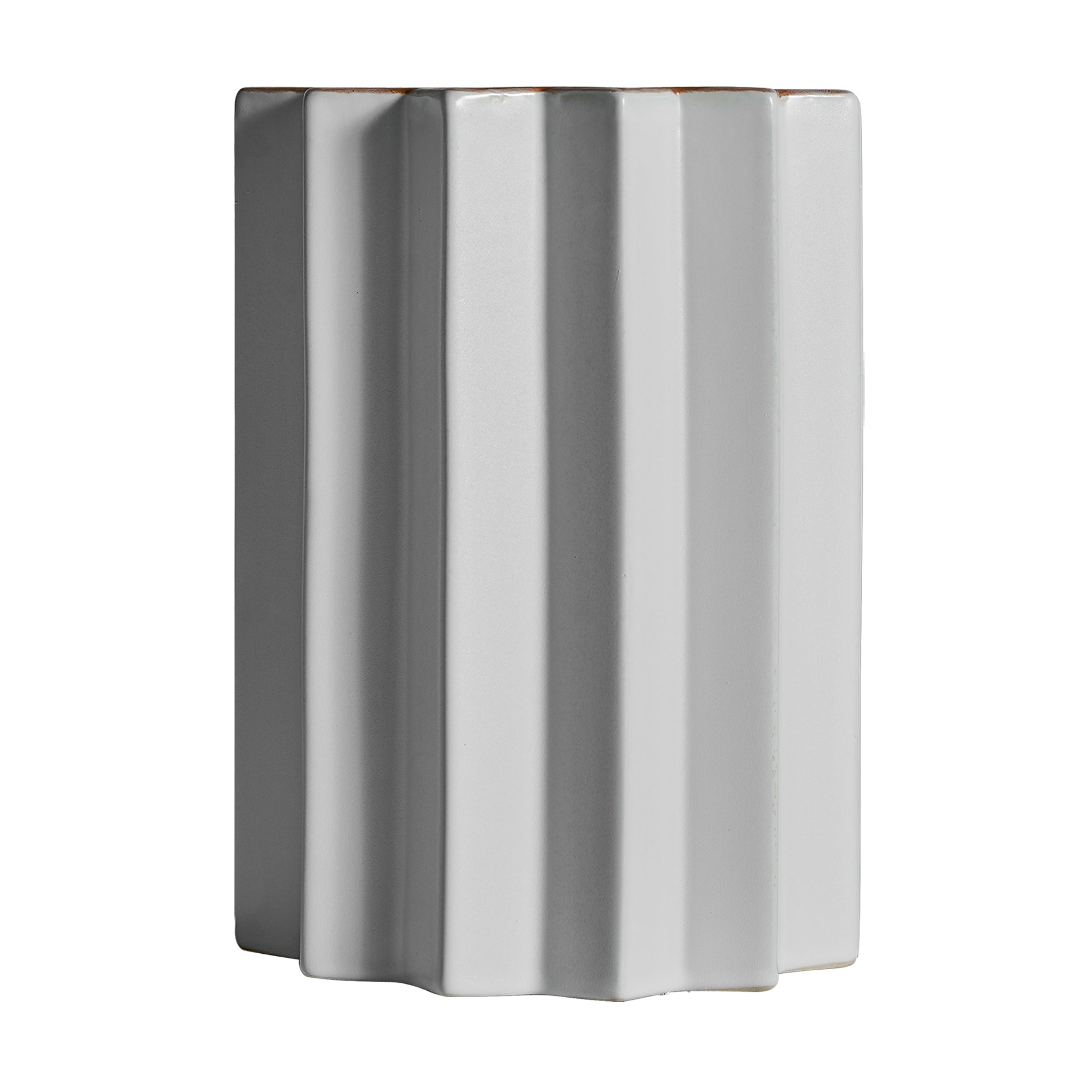 PLISSÉ STONE VASE
