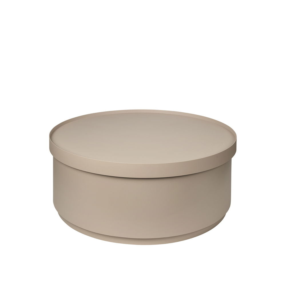 Ninna Storage Table - Nordic Side Table with Shelf