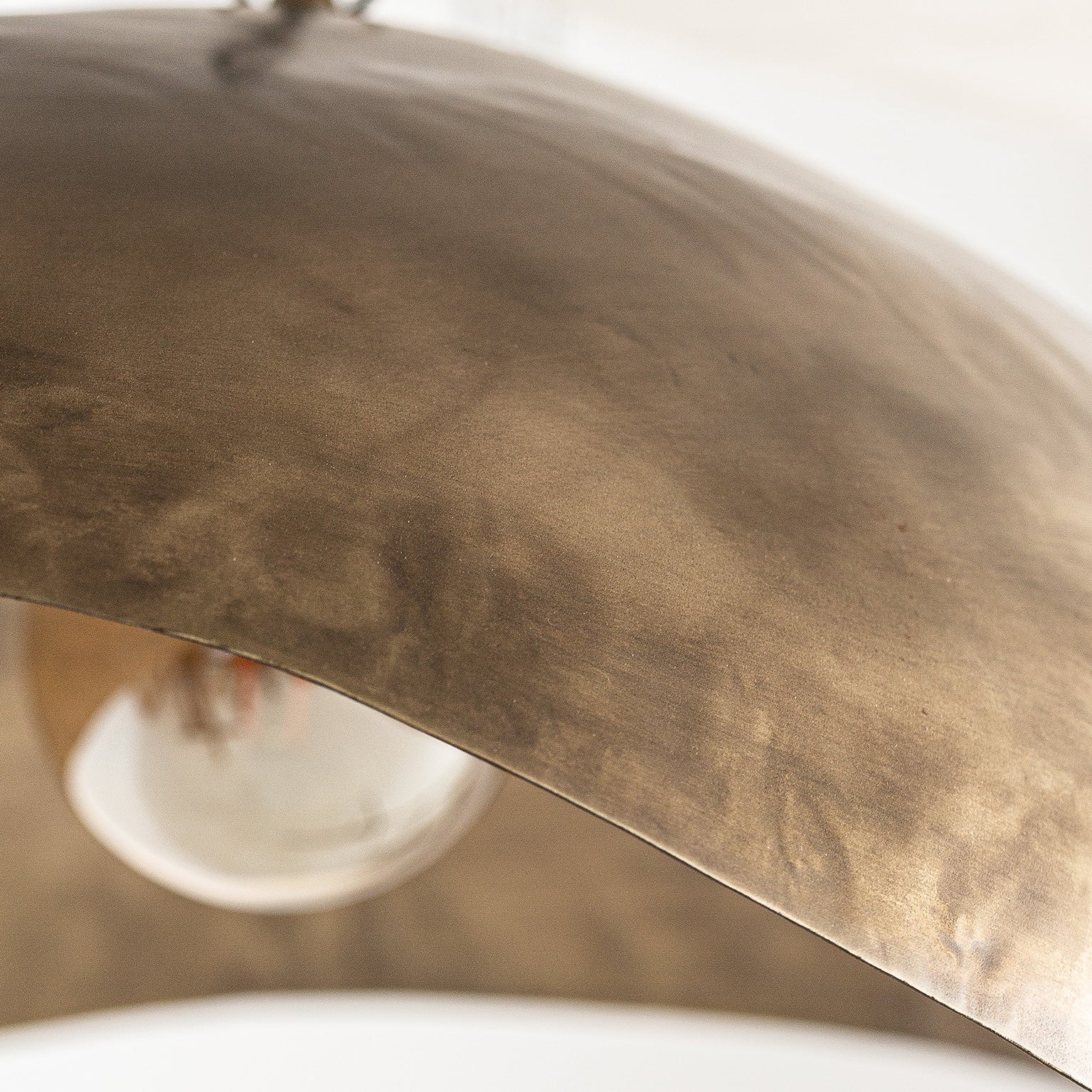 Art Deco Ceiling Lamp - Gold Iron Pendant Light