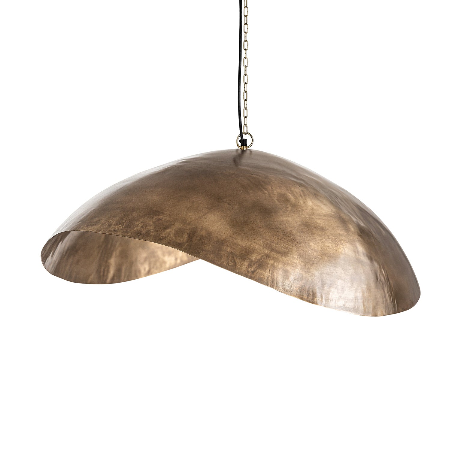 Art Deco Ceiling Lamp - Gold Iron Pendant Light