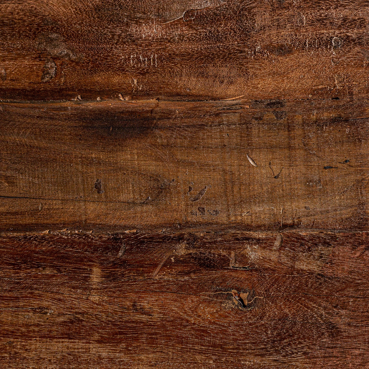 Badai Ethnic Mango Wood Bench - Distressed Brown Finish