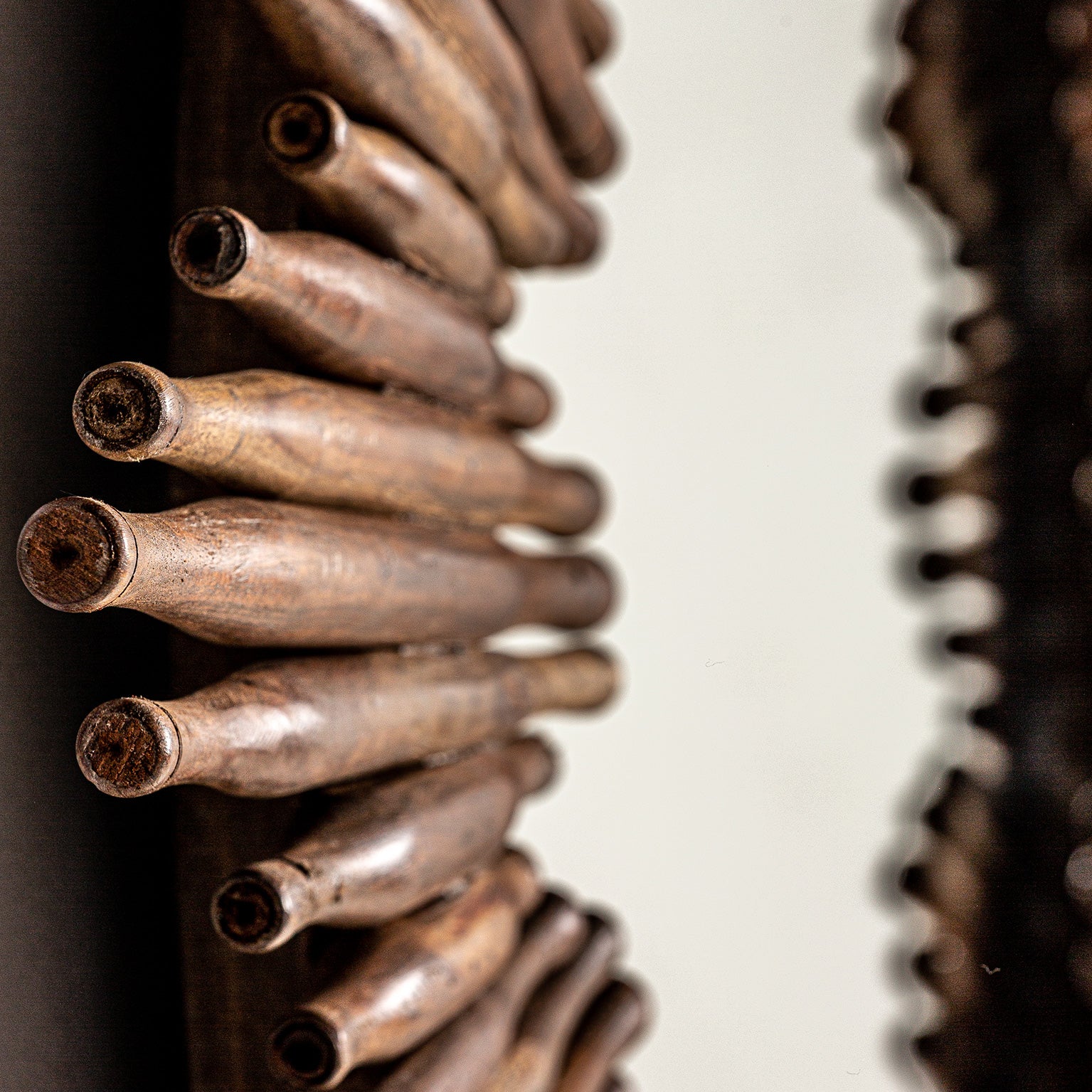 Rieden Colonial Mirror - Recycled Mango Wood Brown Mirror