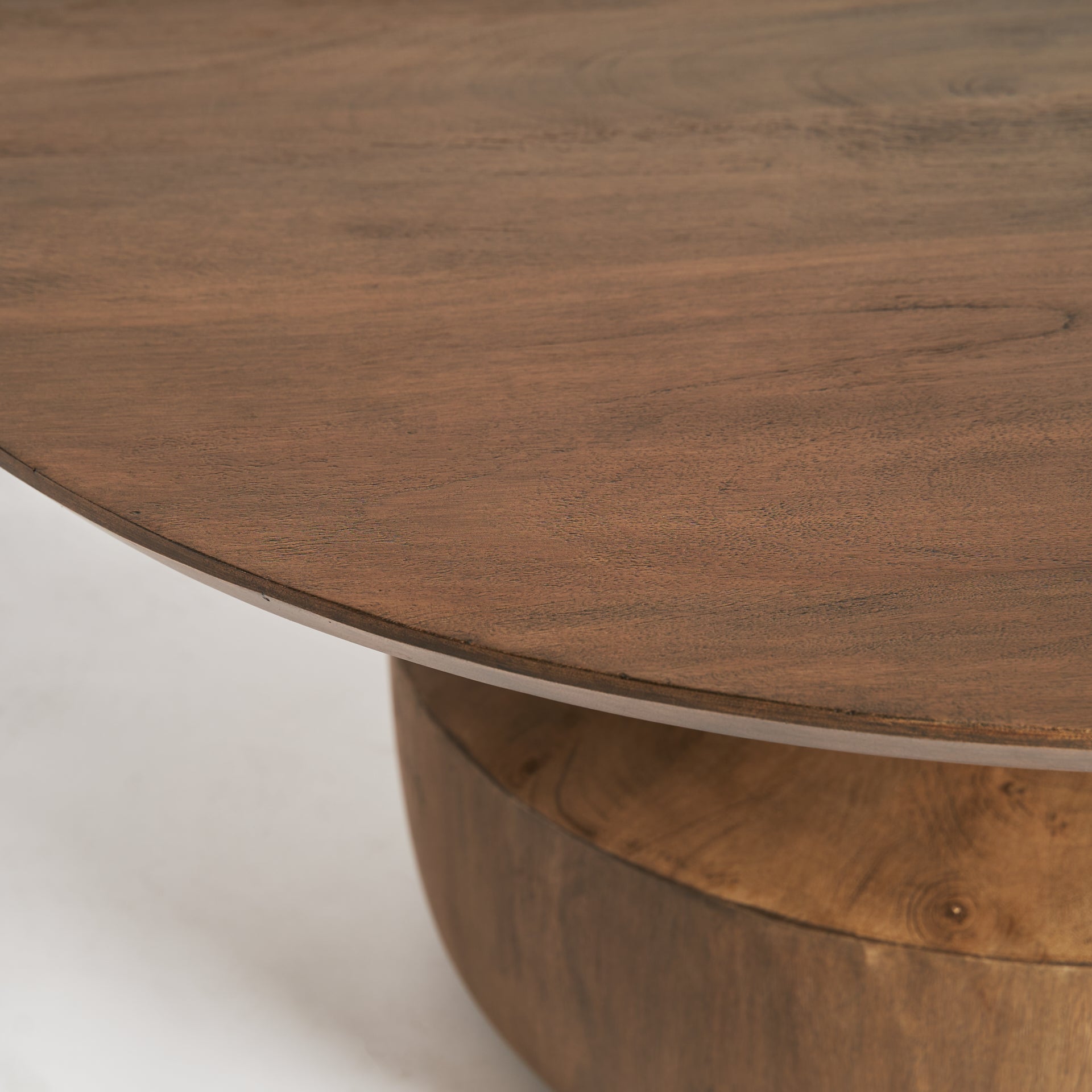 Beaune Colonial Coffee Table - Mango Wood Brown Detachable