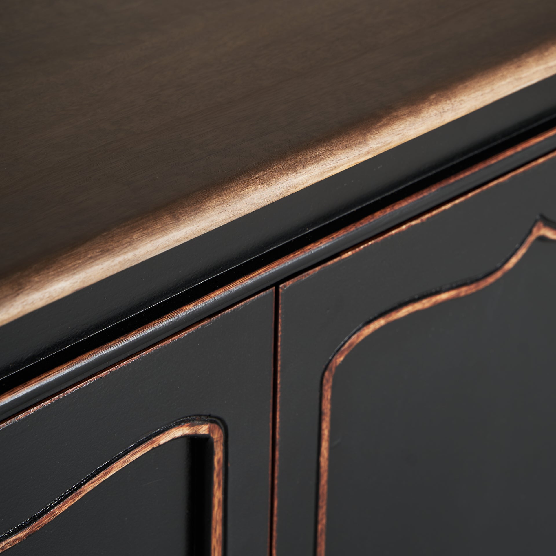 Jussac Sideboard – Classic Mango Wood Storage Cabinet