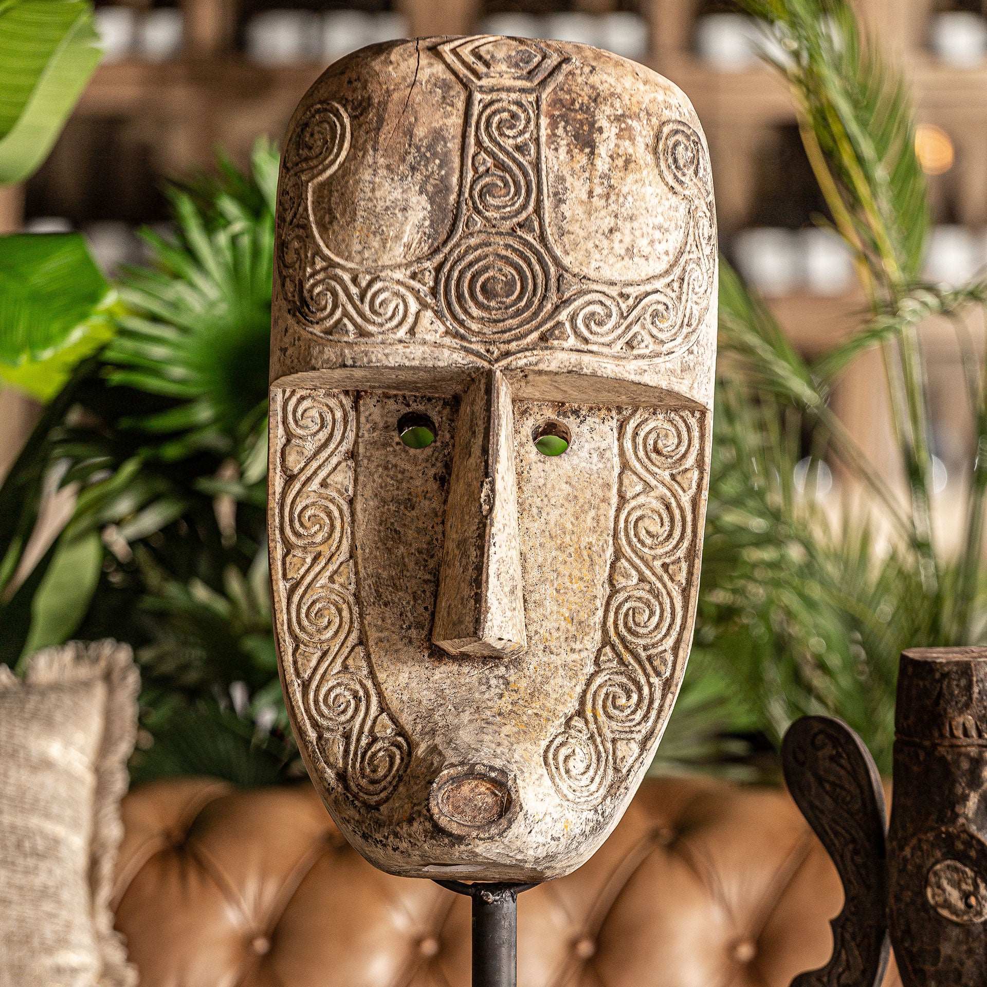 Skogen Carved Wood Figure