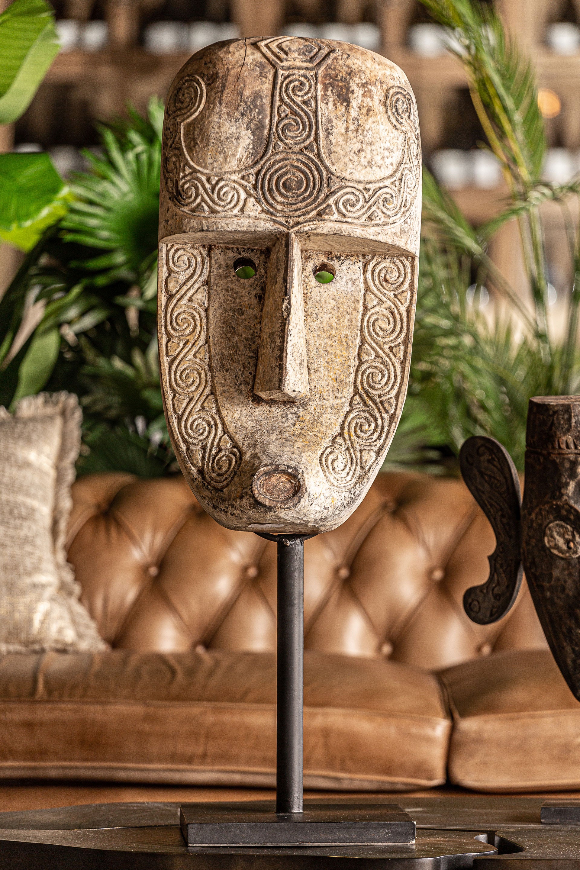 Skogen Carved Wood Figure