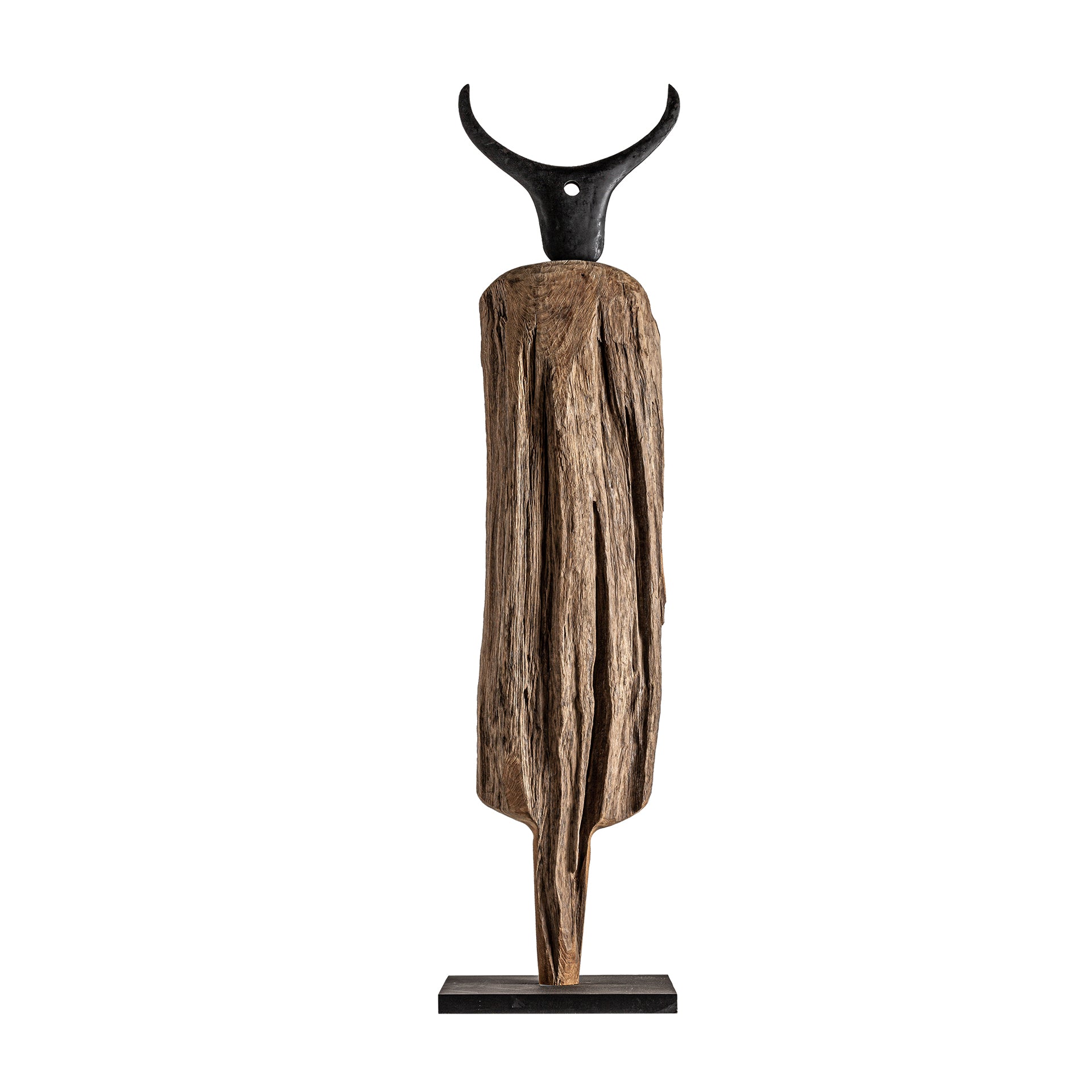 Svart Tribal Sculpture