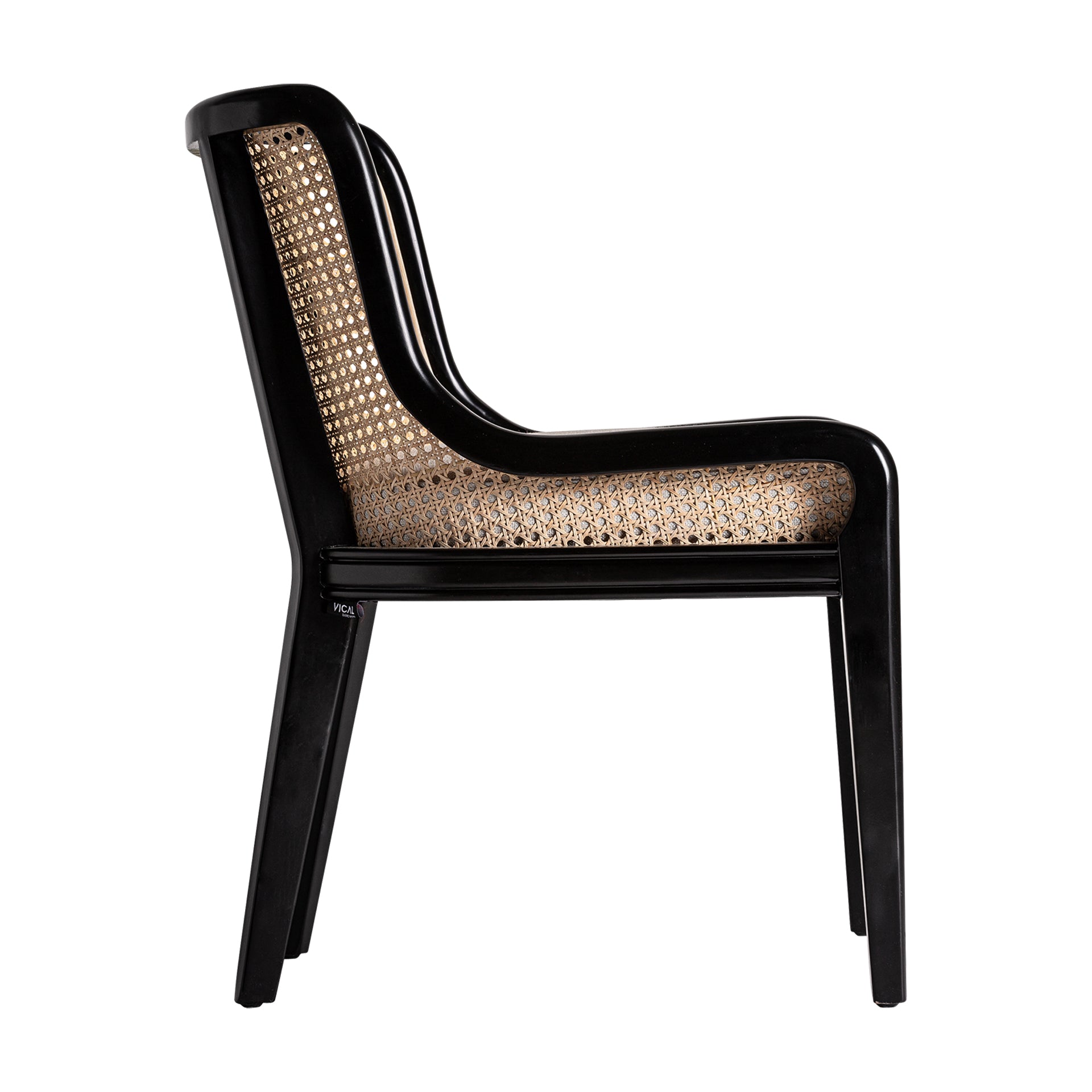 Velburg Colonial Rattan Chair in Cream