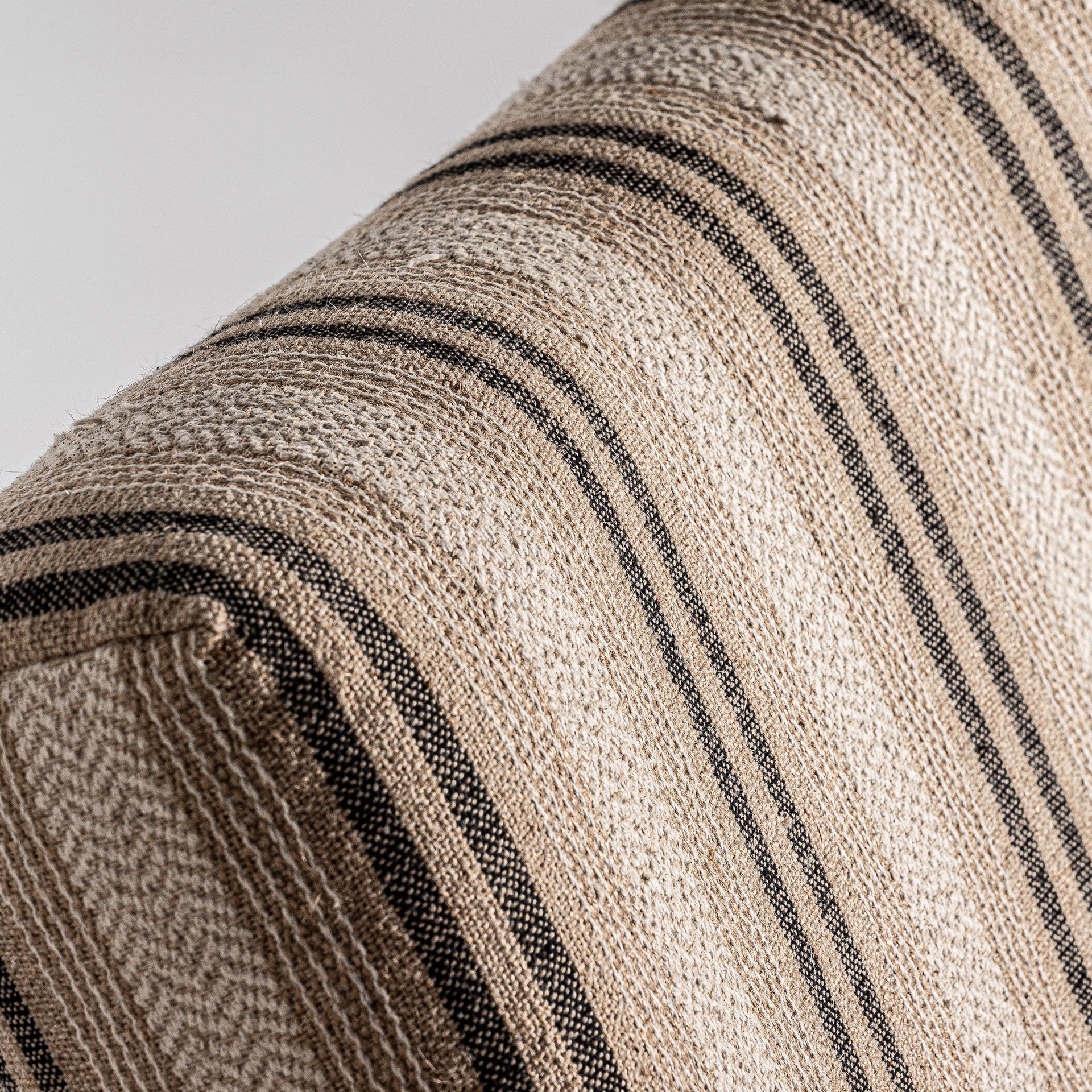 NUK Provenzal Armchair - Mango Wood & Beige Upholstery