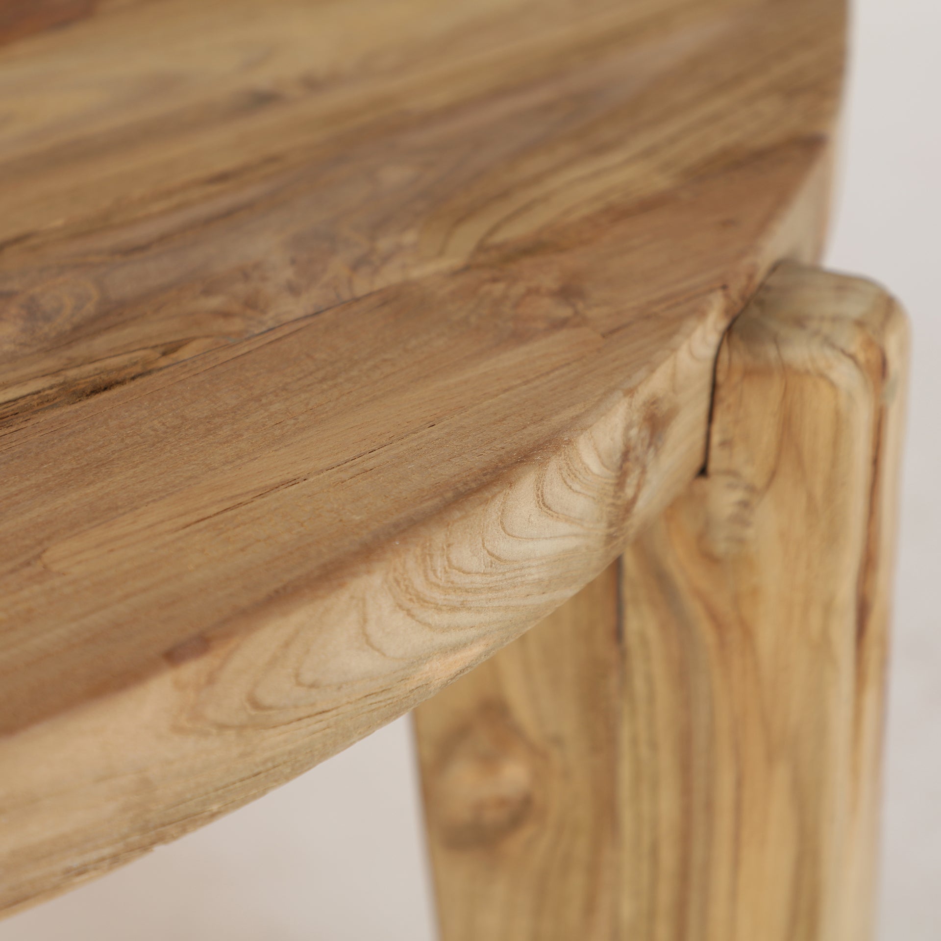 Lux Railway Wood Coffee Table - Colonial Style