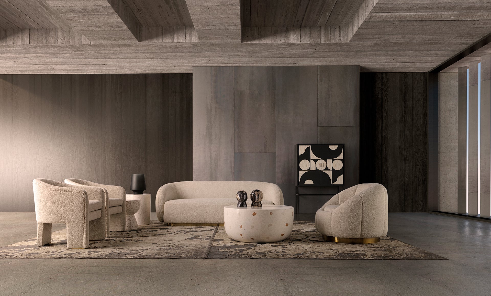 Contemporary Glass Vase in Green