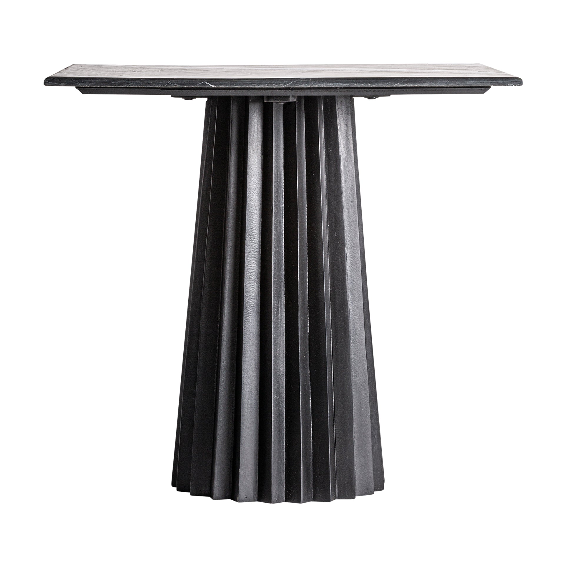PLISSÉ WOOD BAR TABLE