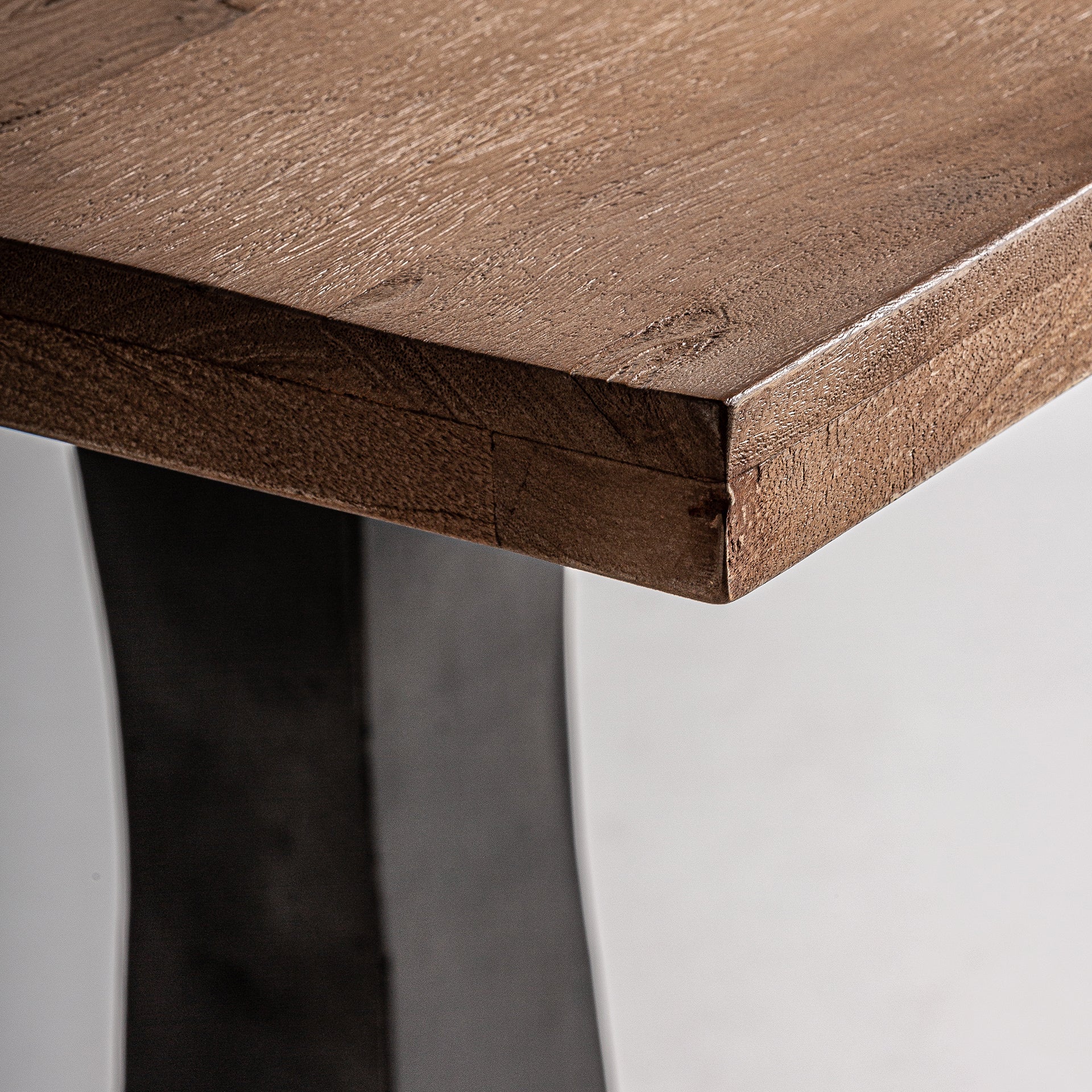 Bugle Industrial Bar Table – Mango Wood & Iron