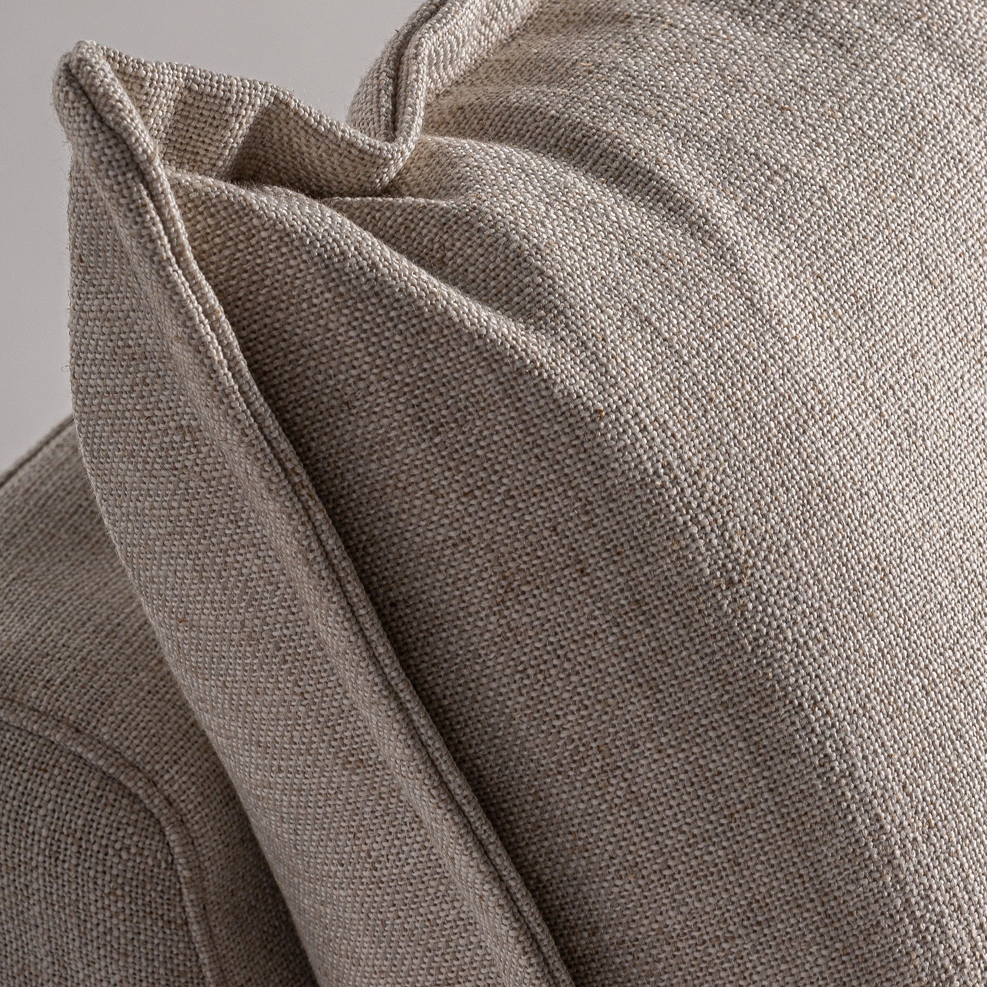 Ospizio Contemporary Armchair - Black Pine & Off-White Polyester