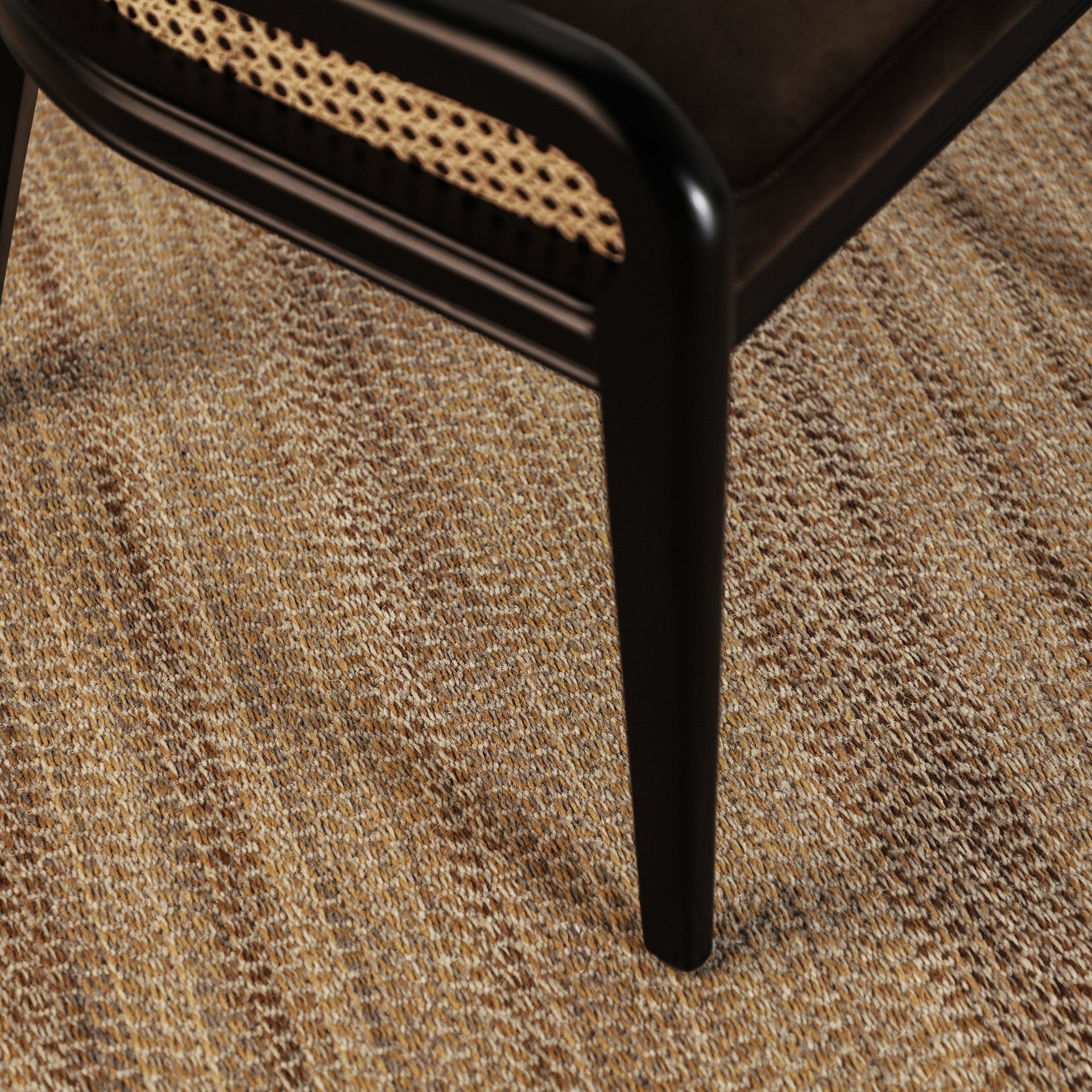 Quima Colonial Wool Carpet - Natural Beige Handwoven Rug