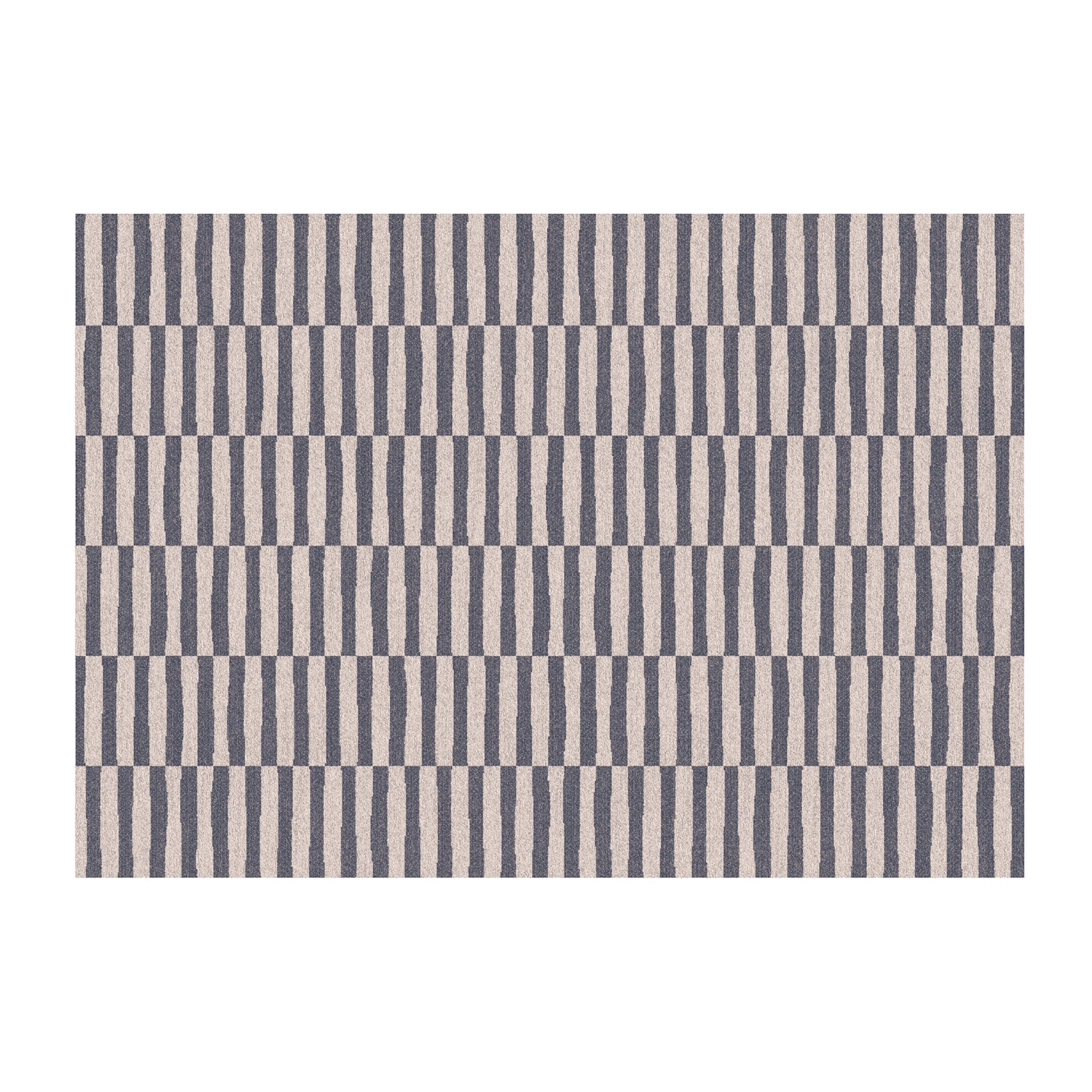 Eitzaga Colonial Wool Carpet - Grey & Viscose Blend