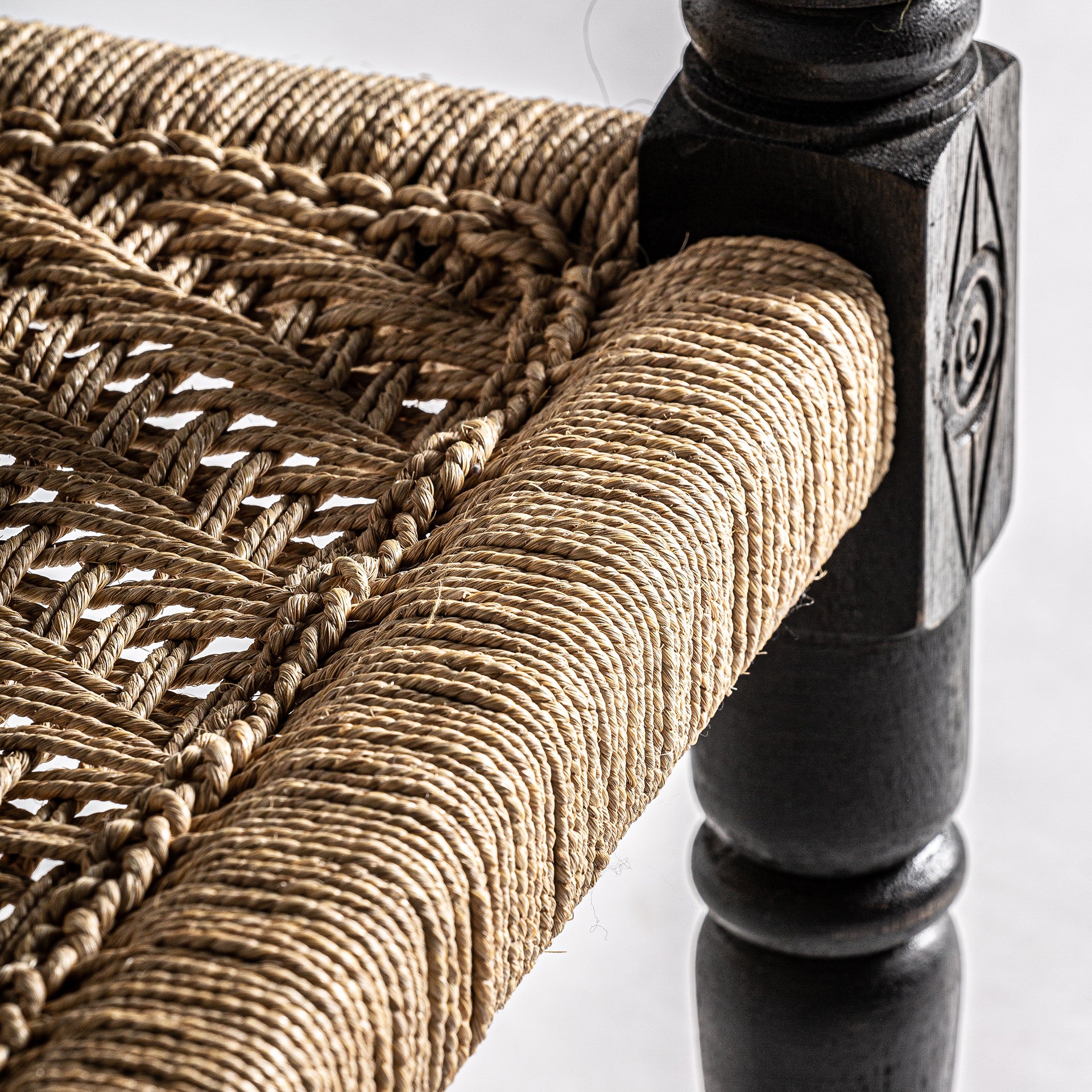 Backlyn Reclaimed Wood & Rope Armchair