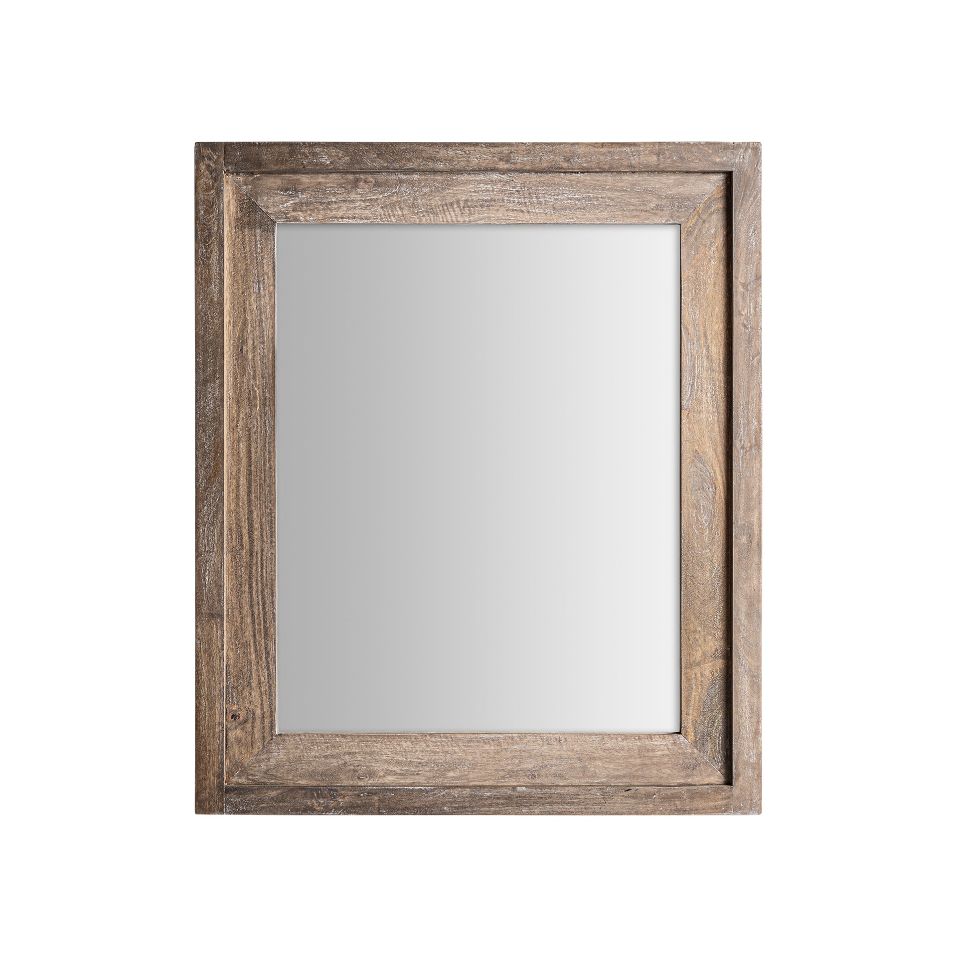 COLONIAL BIRCH WOOD WALL MIRROR