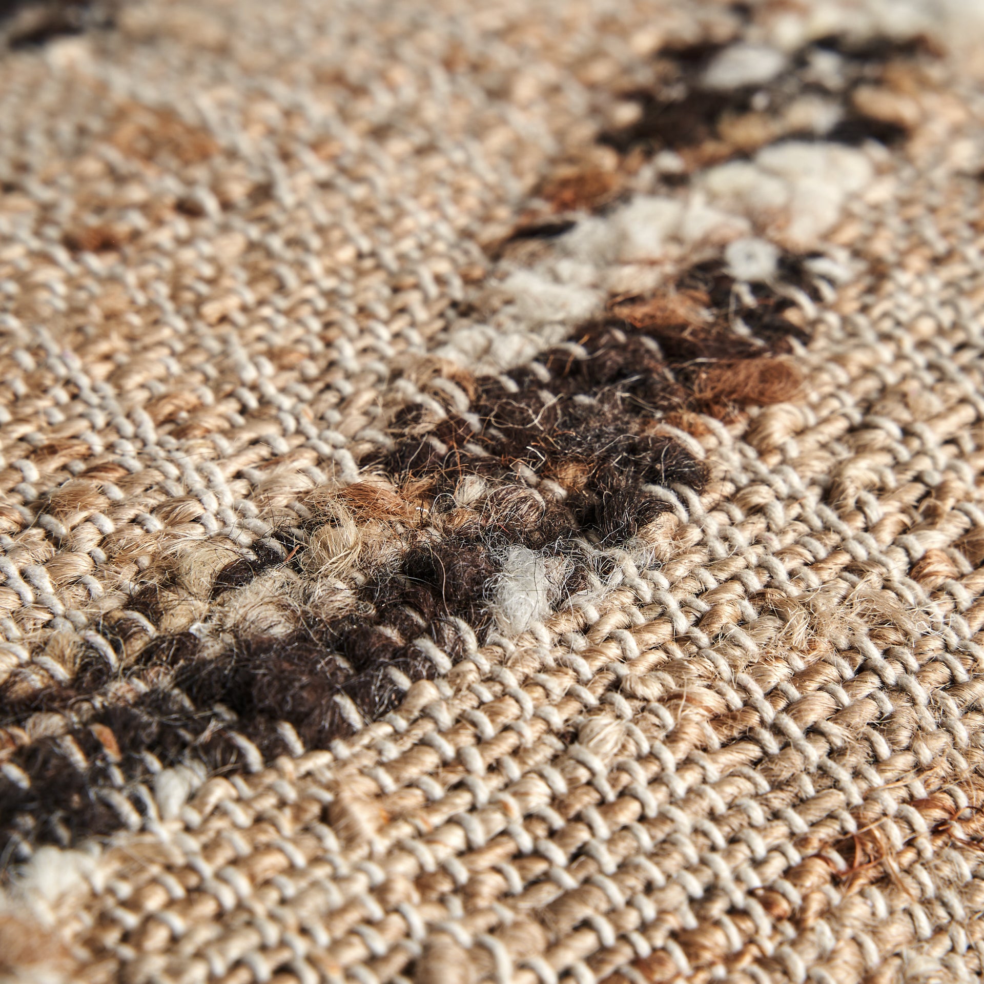 Mittet Jute Cushion – Boho Brown Tones