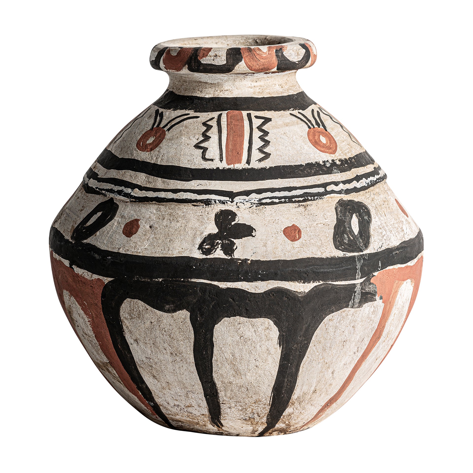 BABILA Terracotta Vase
