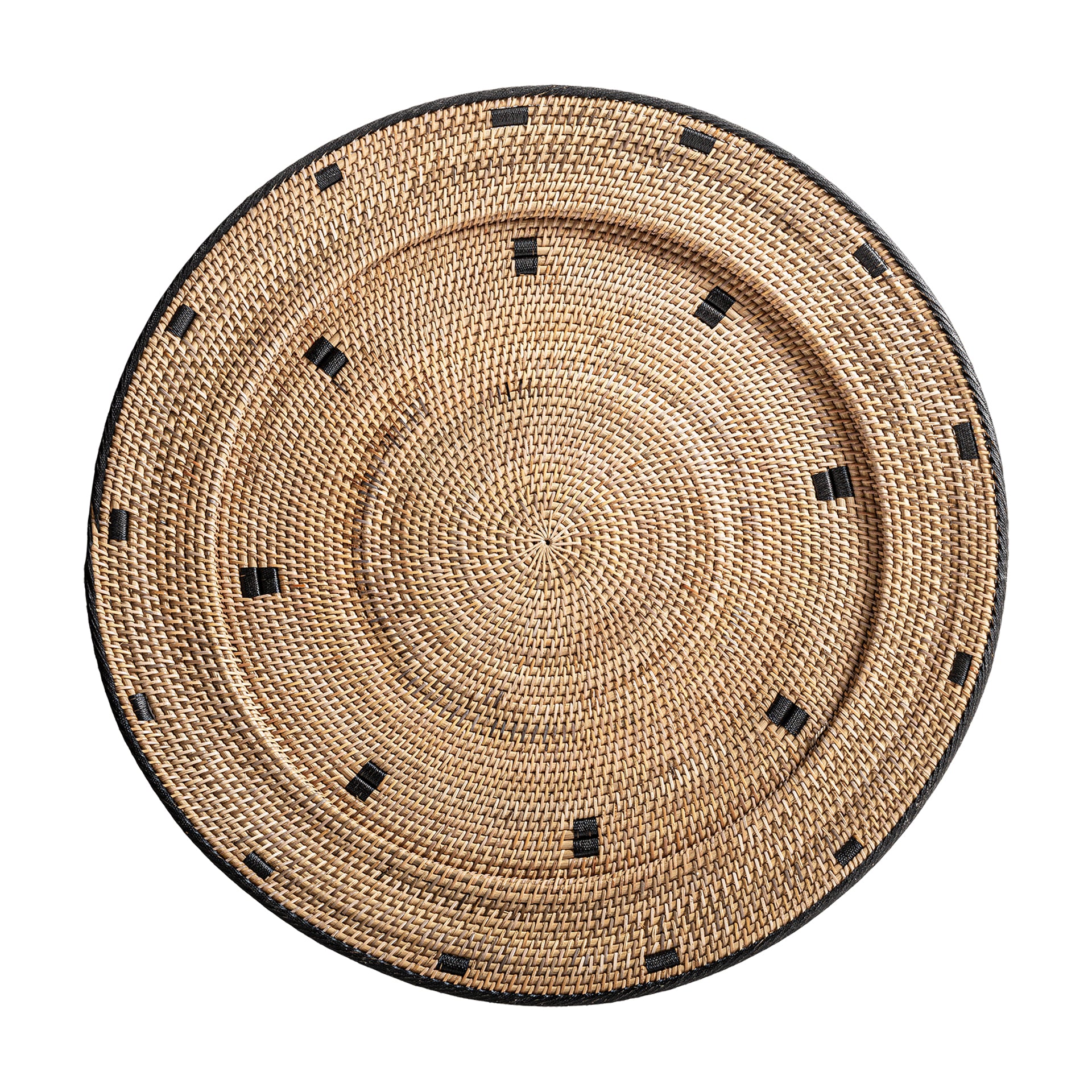 FLÄTA Decorative Rattan Dish