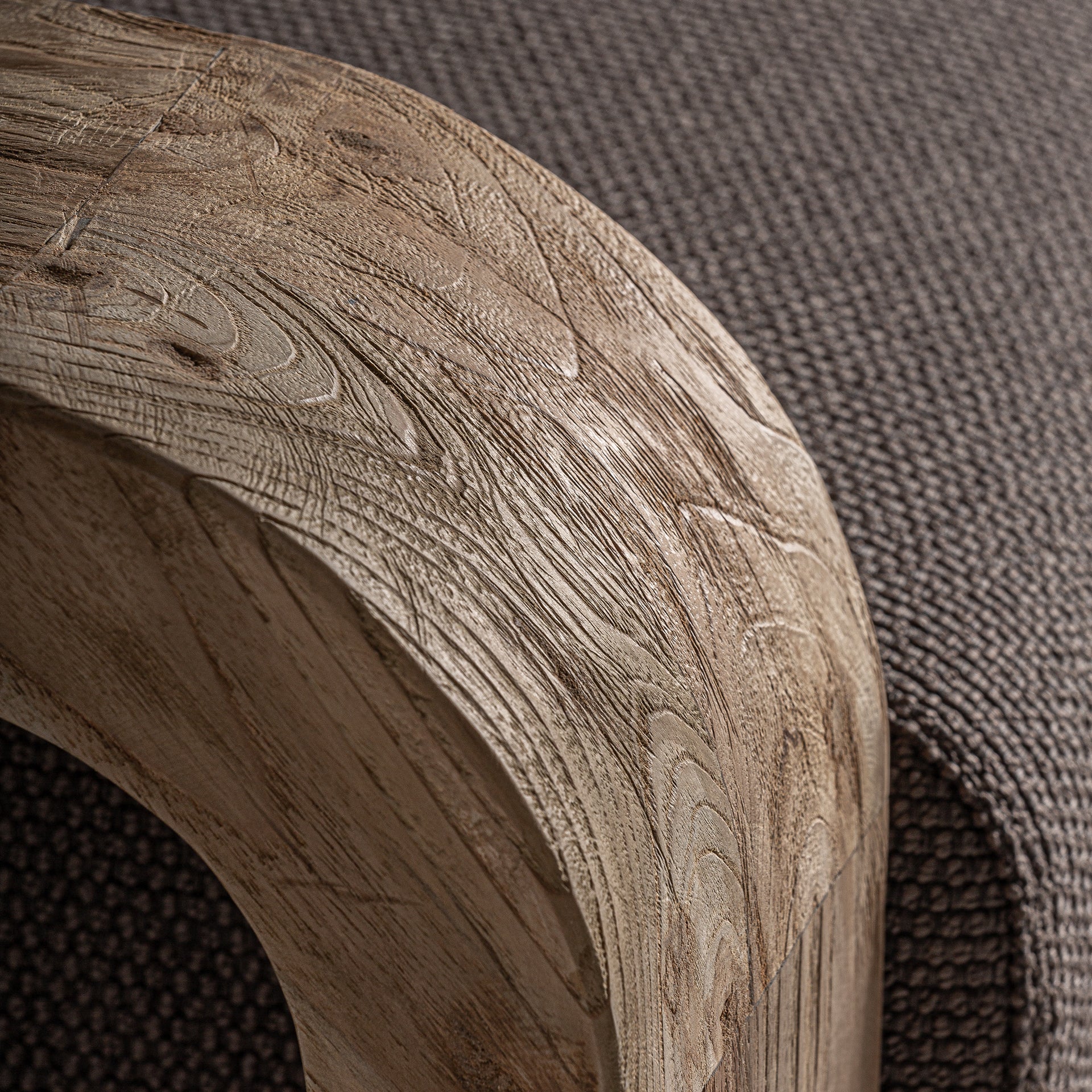 Corba Armchair – Colonial Railway Wood & Recycled Polypropylene