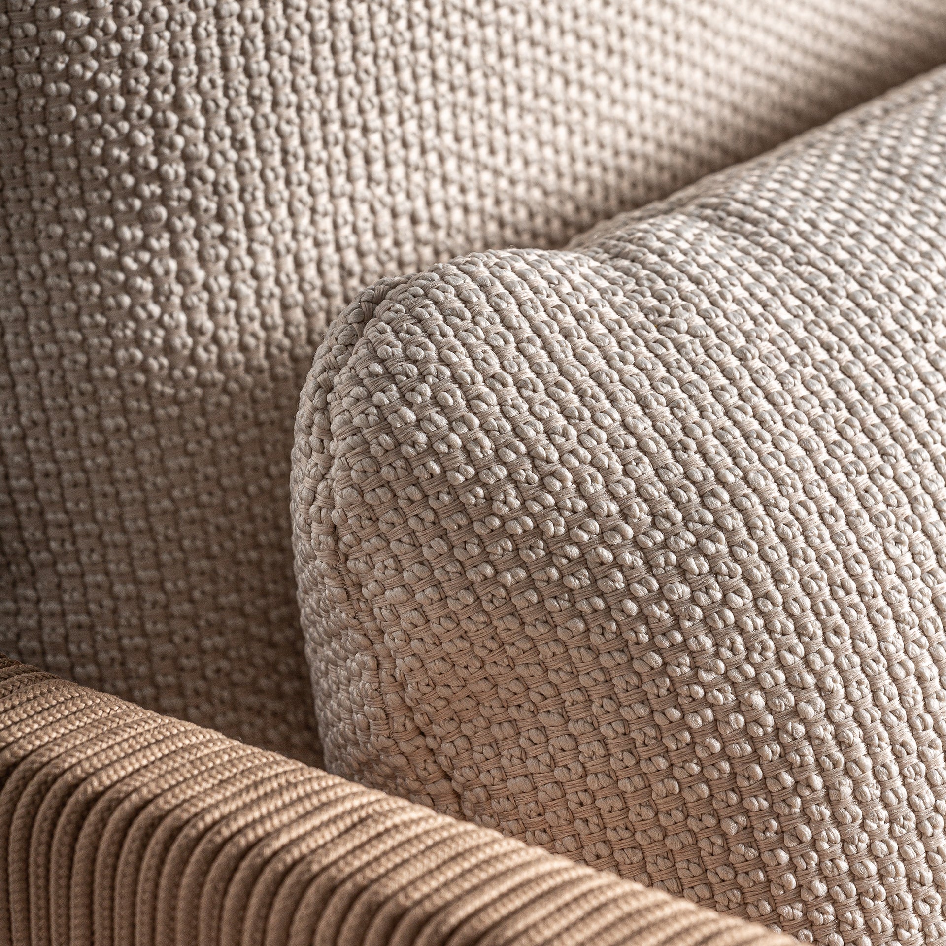 Boho Armchair – Railway Wood & Recycled Polypropylene