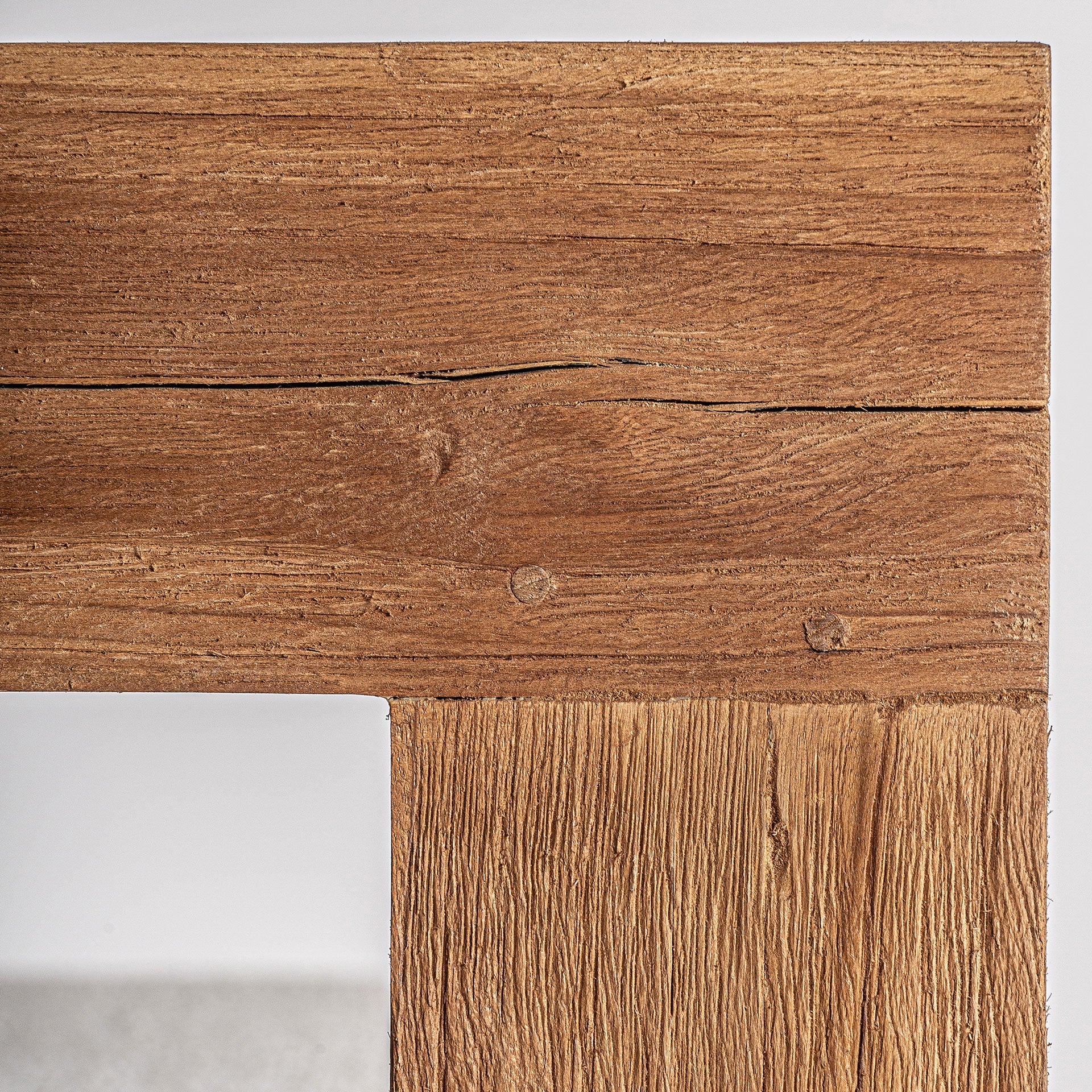 Testa Colonial Sofa - Railway Wood & Recycled Polypropylene Brown